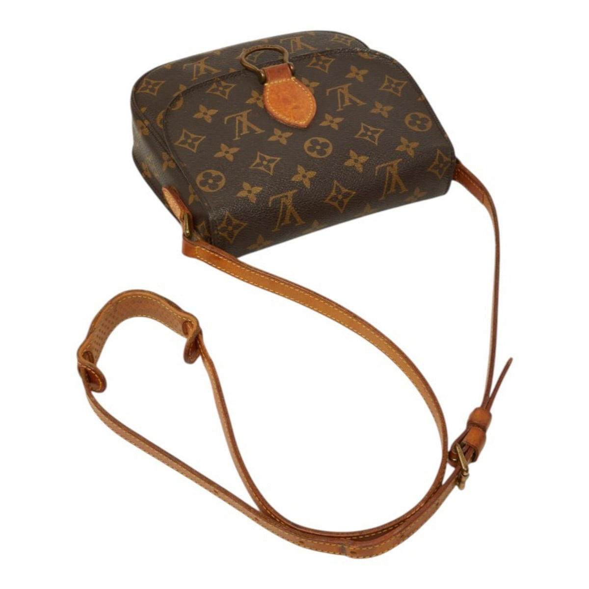 Louis Vuitton Brown Pvc Leather Shoulder Bag (Pre-Owned)