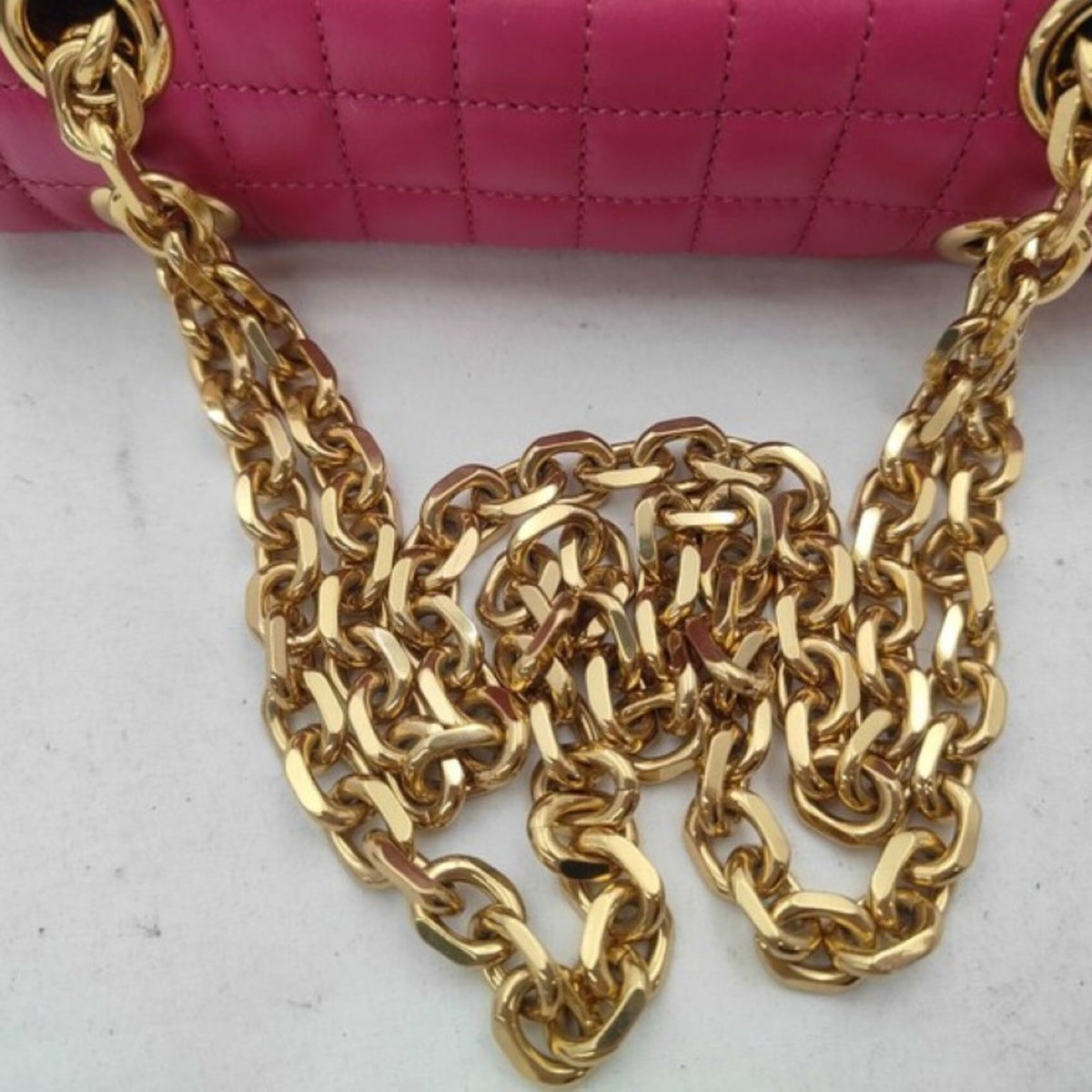Celine Pink Leather Shoulder Bag (Pre-Owned)
