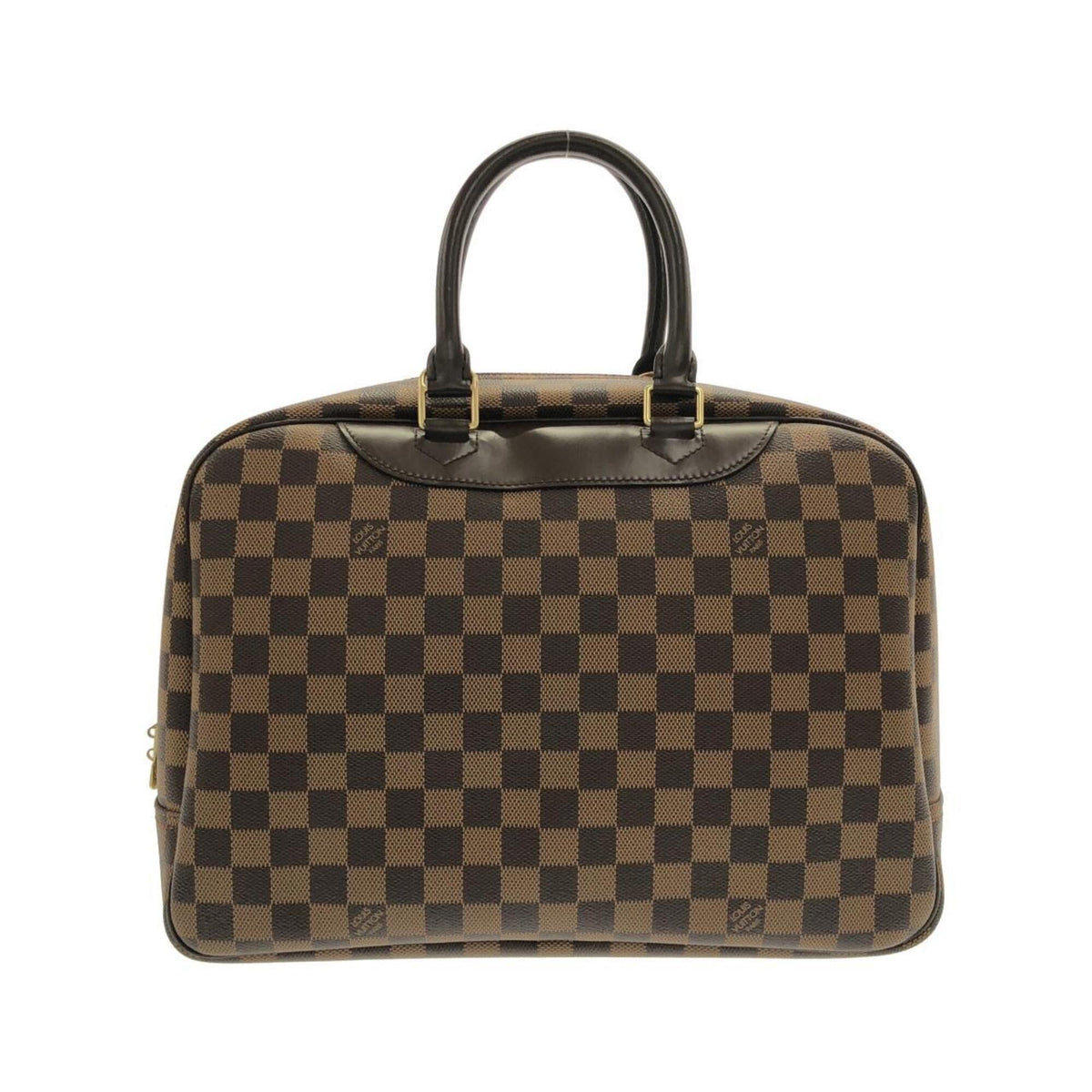 Louis Vuitton Brown Coated Canvas Handbag (Pre-Owned)