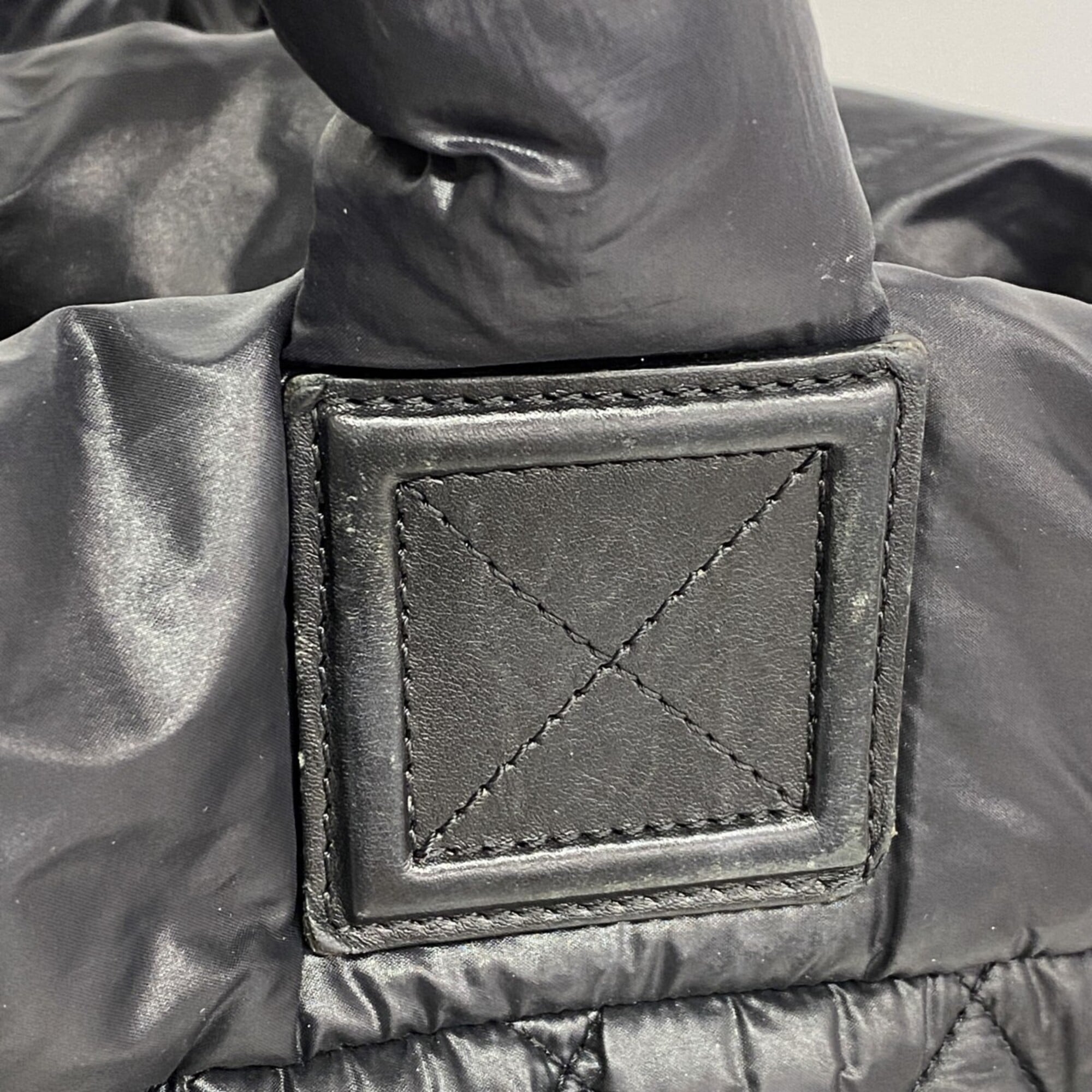 Chanel Black Nylon Handbag (Pre-Owned)