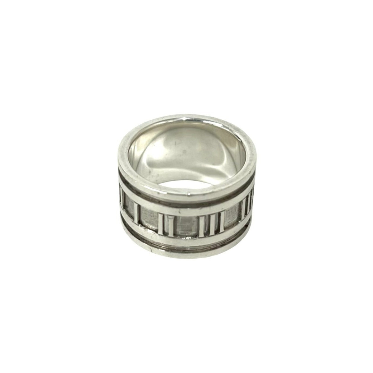 Tiffany Silver Silver 925 Band Ring (Pre-Owned)