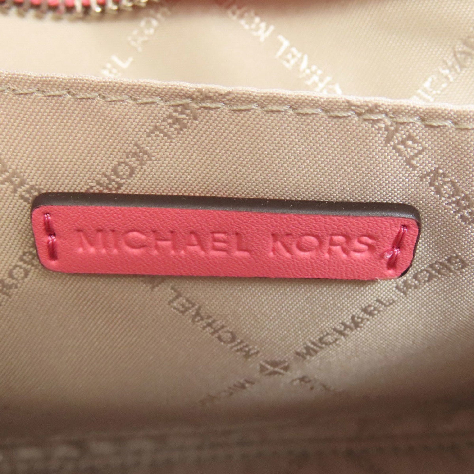 Michael Kors Pink Pvc Shoulder Bag (Pre-Owned)