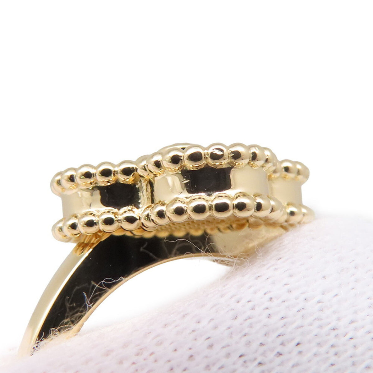Carnelian Yellow Gold (18K) Band Ring (Pre-Owned)