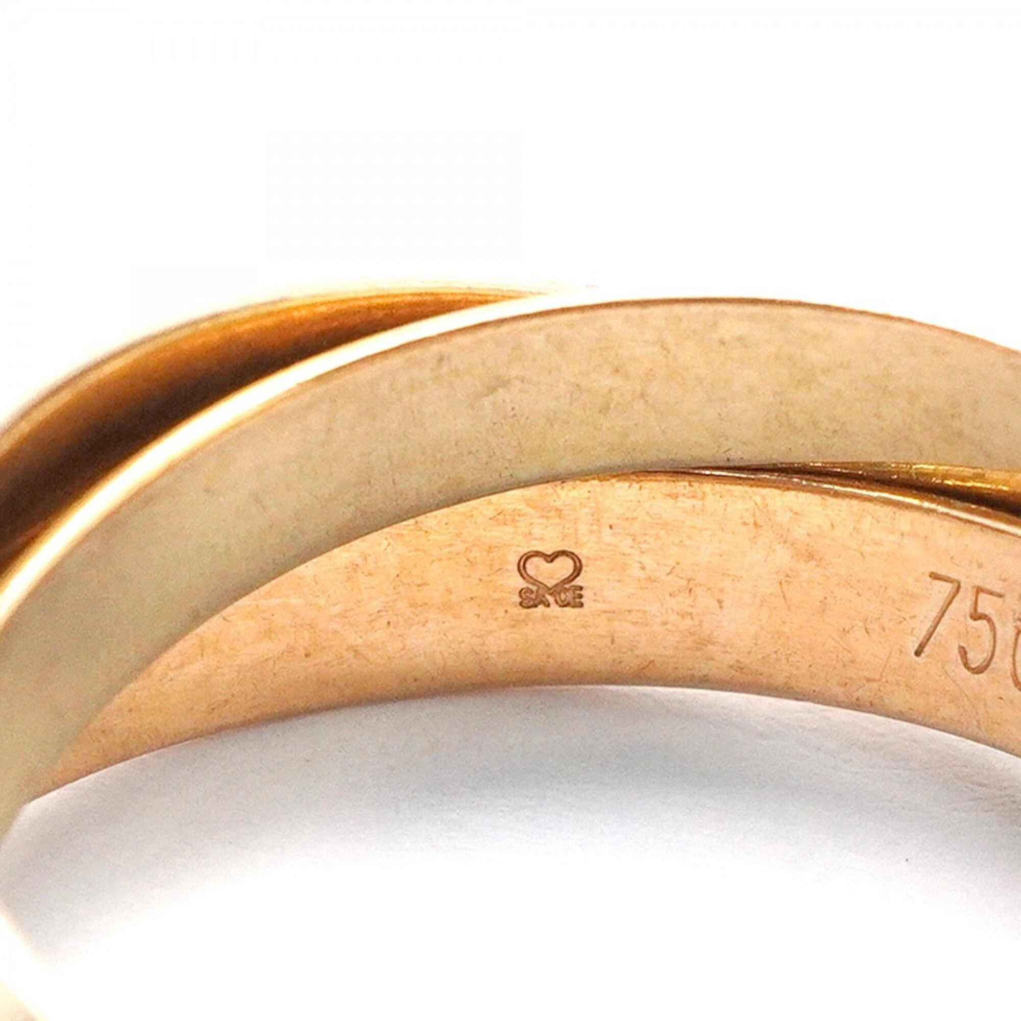 Cartier Yellow Gold (18K) Pink Gold (18K) White Gold (18K) Band Ring (Pre-Owned)