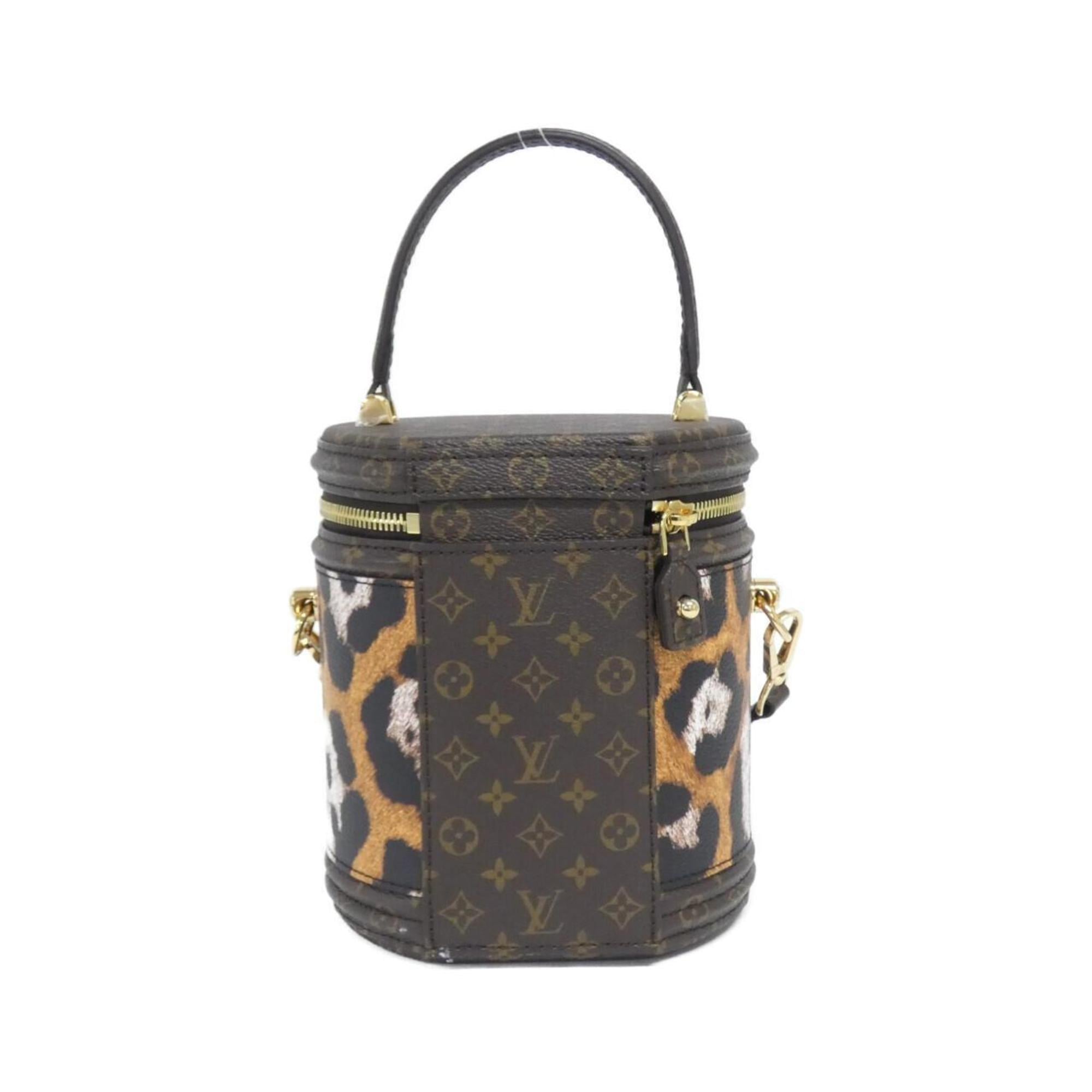 Louis Vuitton Brown Coated Canvas Handbag (Pre-Owned)