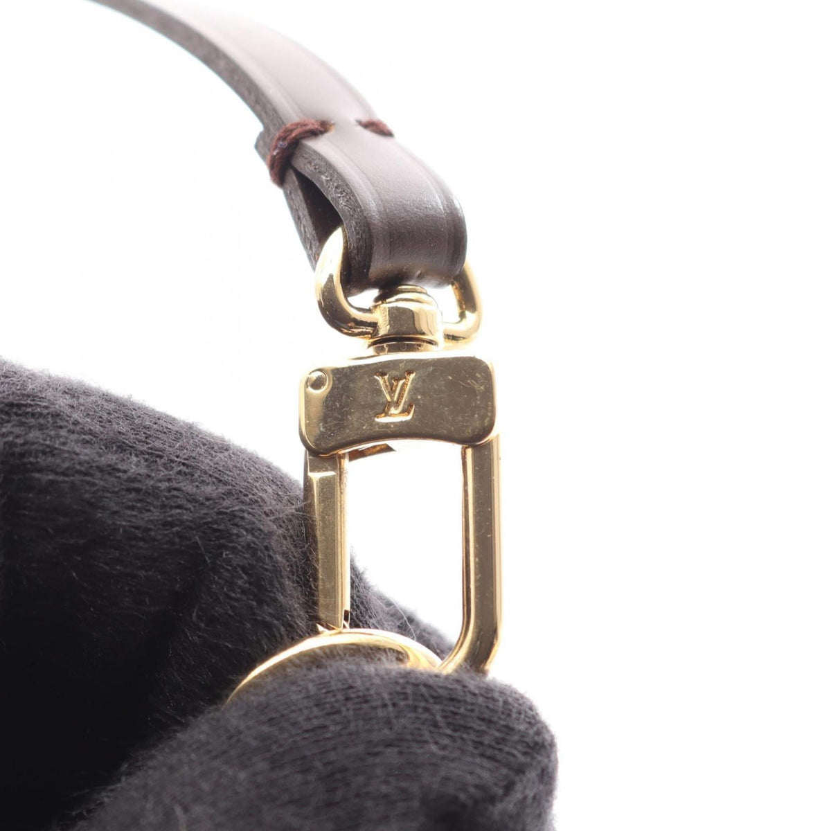 Louis Vuitton Brown Coated Canvas Leather Handbag (Pre-Owned)