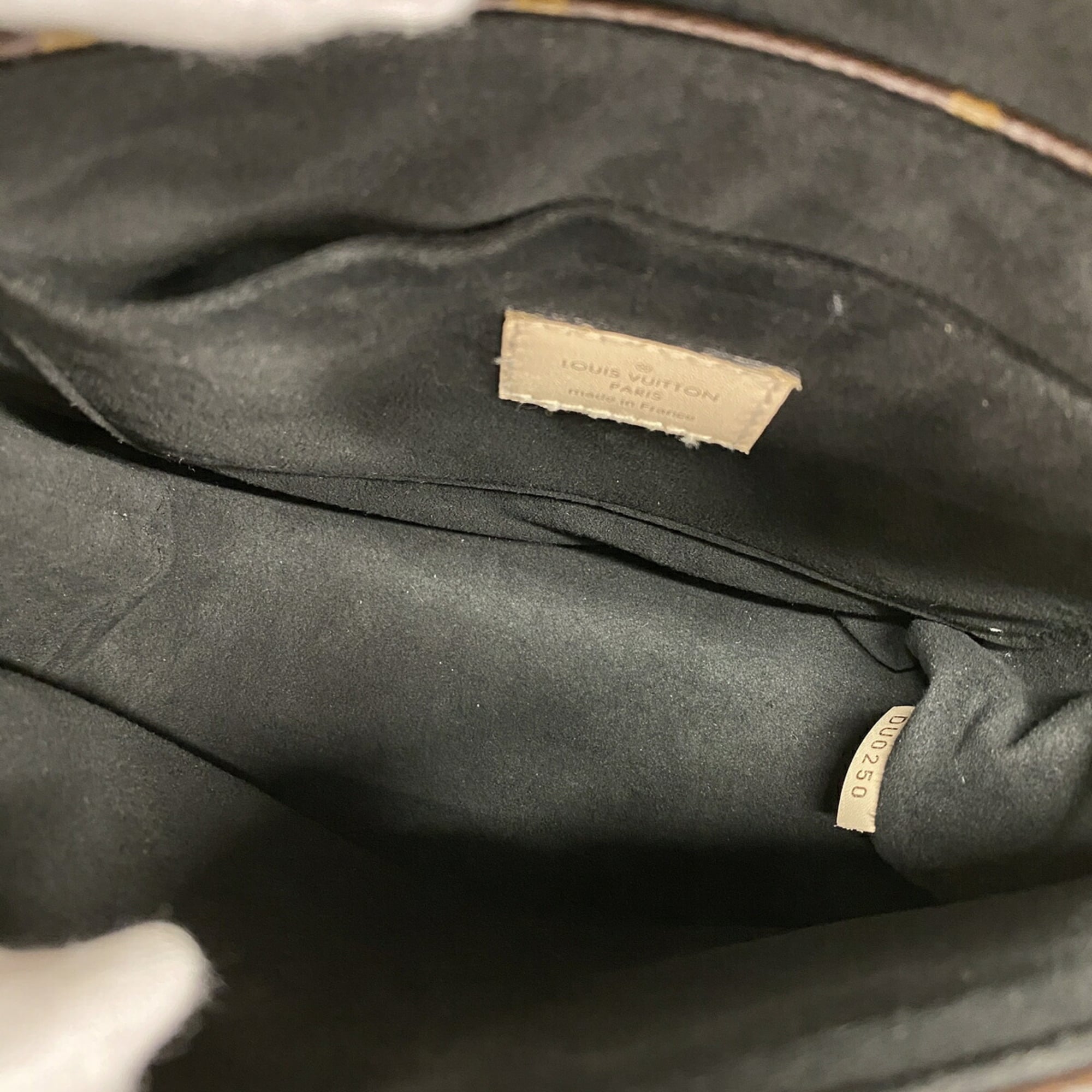 Louis Vuitton Brown Cream Handbag (Pre-Owned)