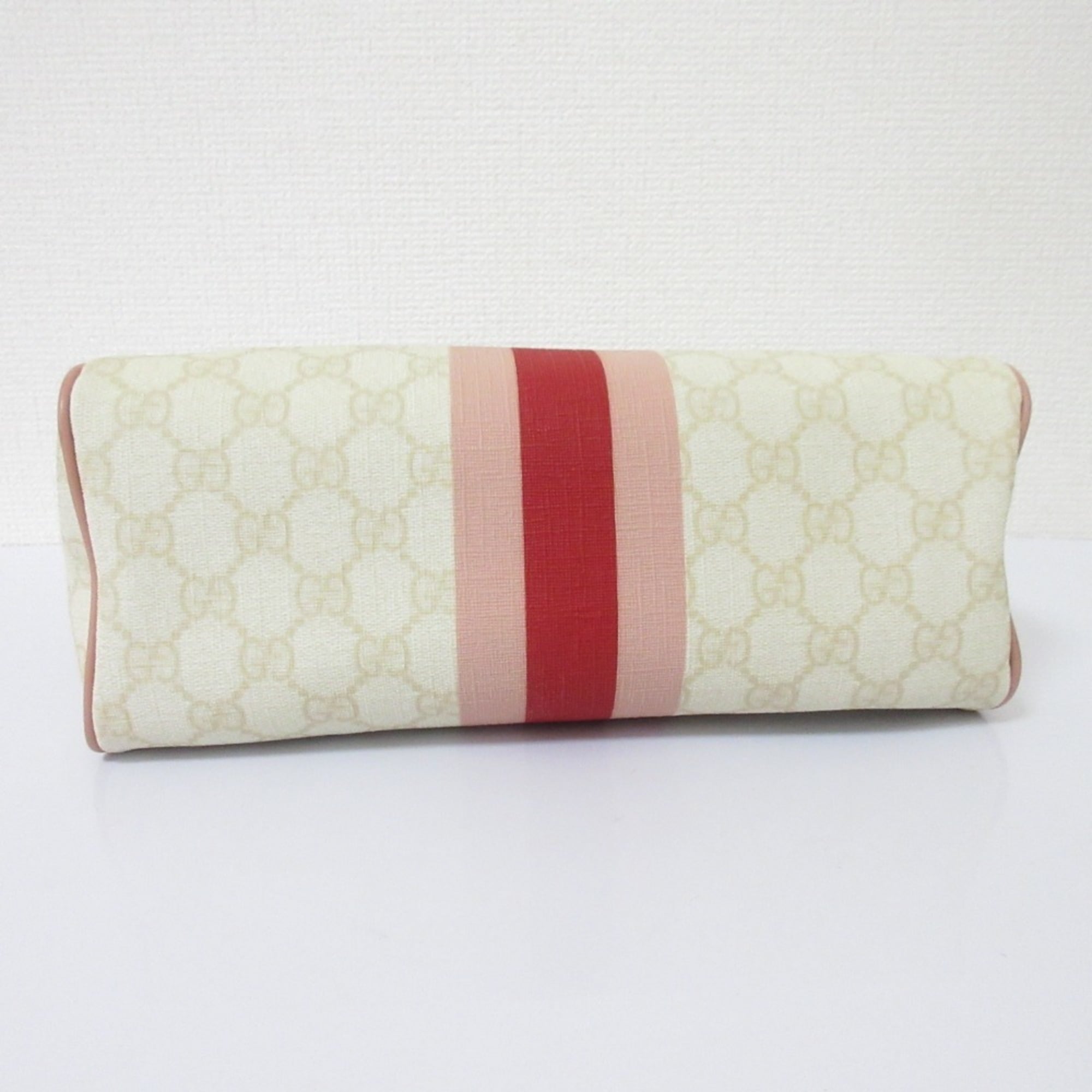 Gucci Pink White Clutch Bag (Pre-Owned)