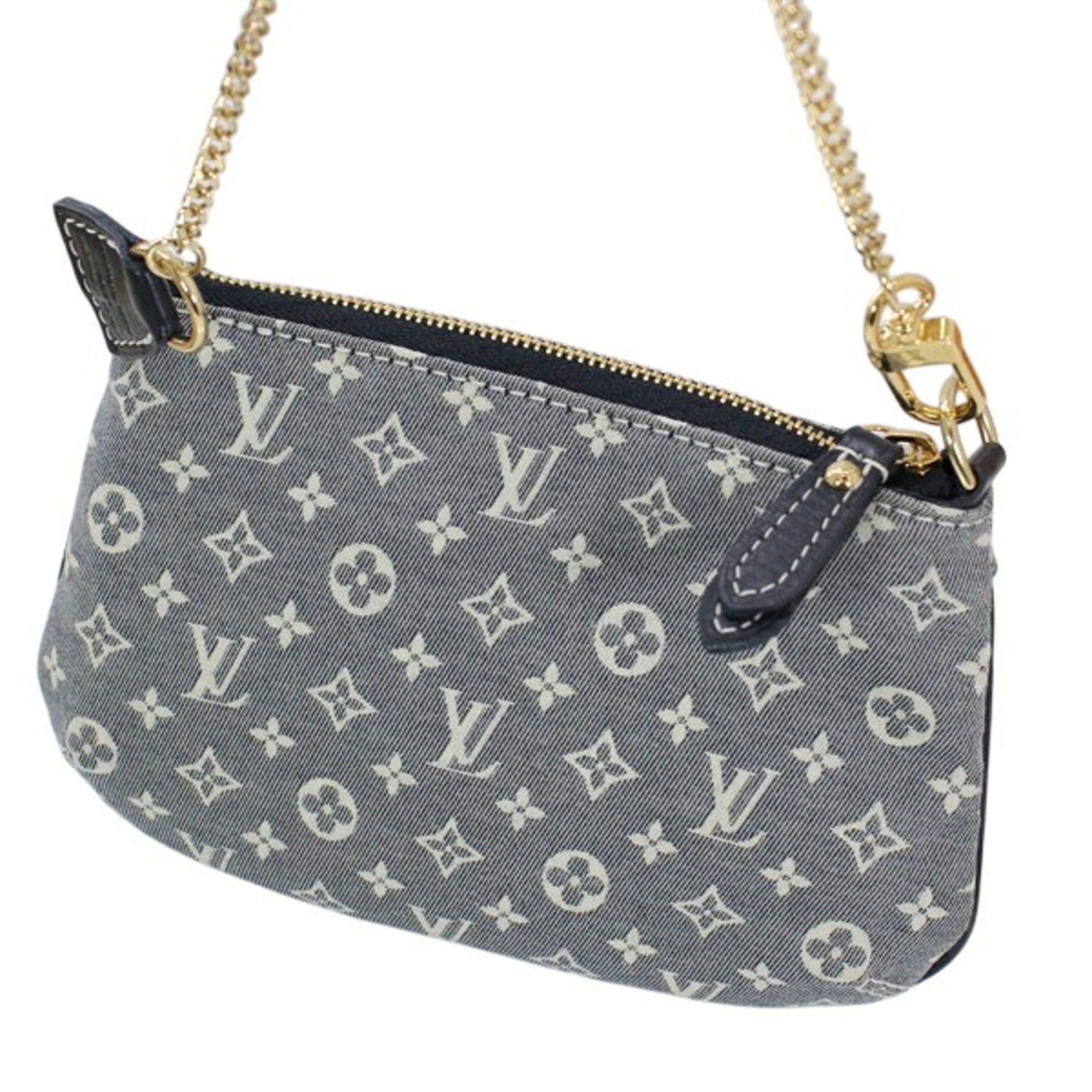 Louis Vuitton Ancre Monogram Navy Canvas Monogram Idylle Handbag Pochette Pouch (Pre-Owned)