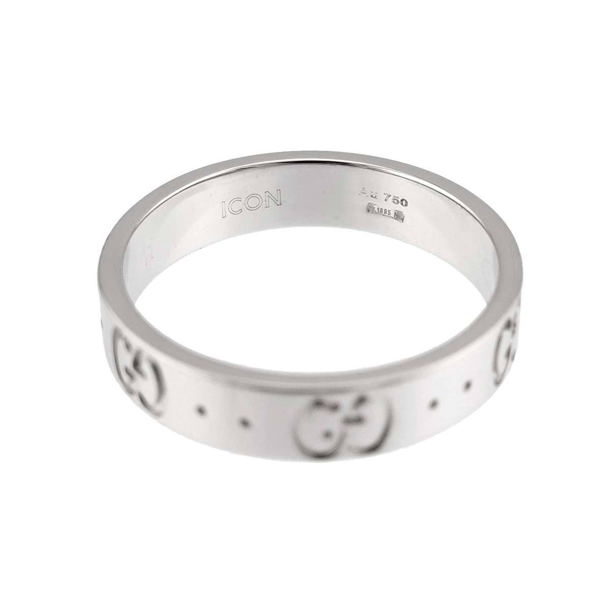 Gucci White Gold (18K) Band Ring (Pre-Owned)