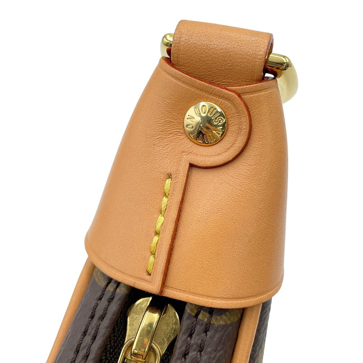 Louis Vuitton Beige Monogram Monogram Handbag Shoulder Bag (Pre-Owned)