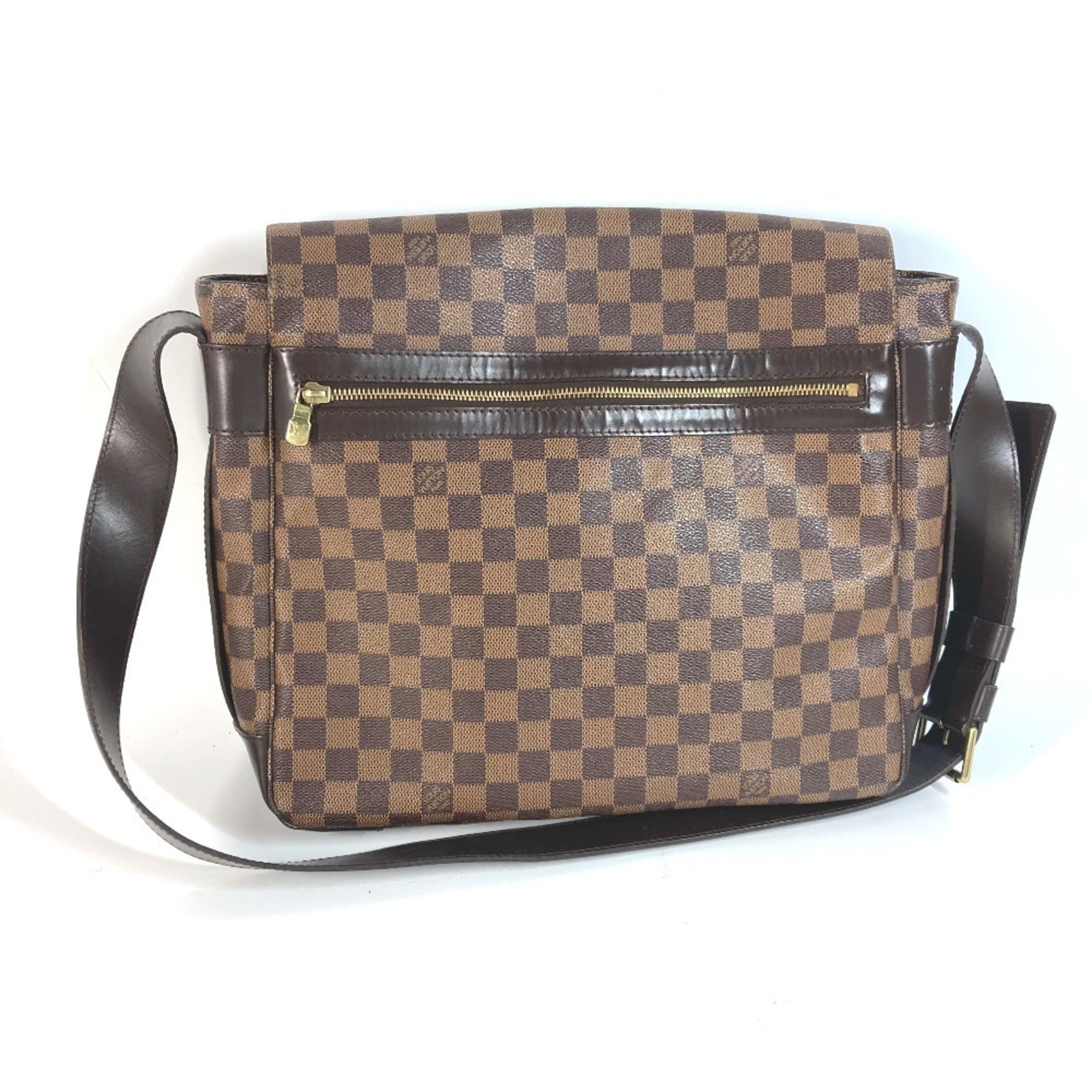 Louis Vuitton Brown Damier Canvas Ebene Damier Canvas Messenger Bag Shoulder Bag (Pre-Owned)