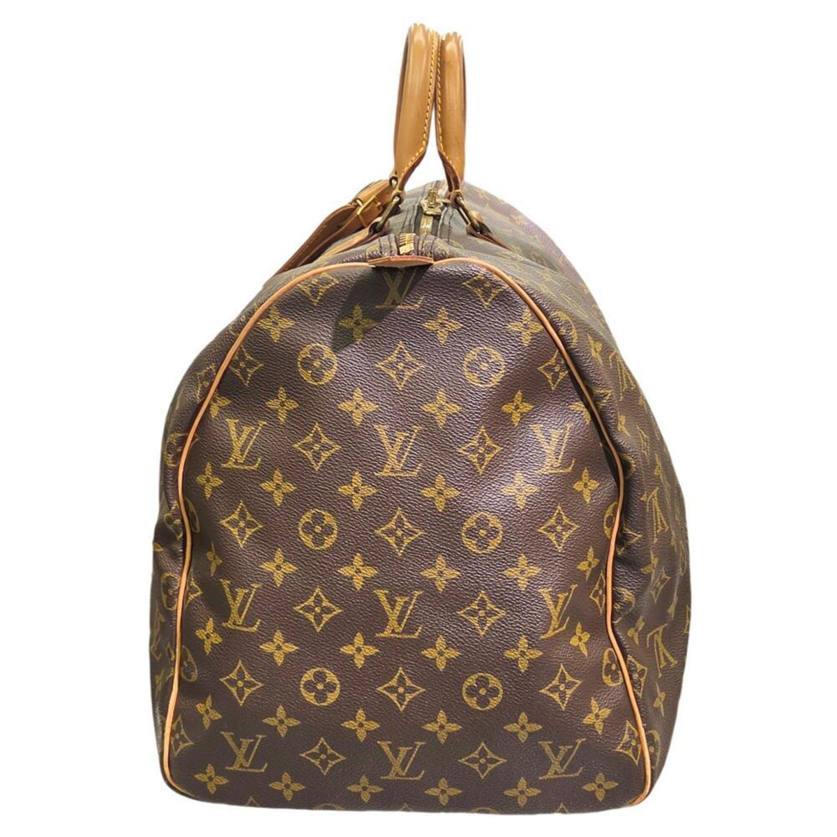 Louis Vuitton Monogram Brown Monogram Boston Bag Handbag (Pre-Owned)
