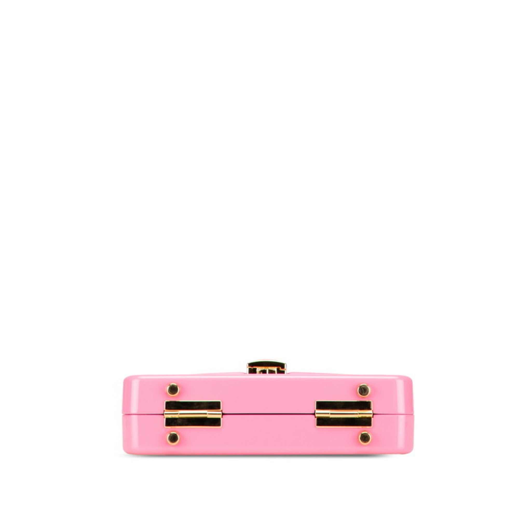 Gucci Pink Plastic Handbag Shoulder Bag (Pre-Owned)
