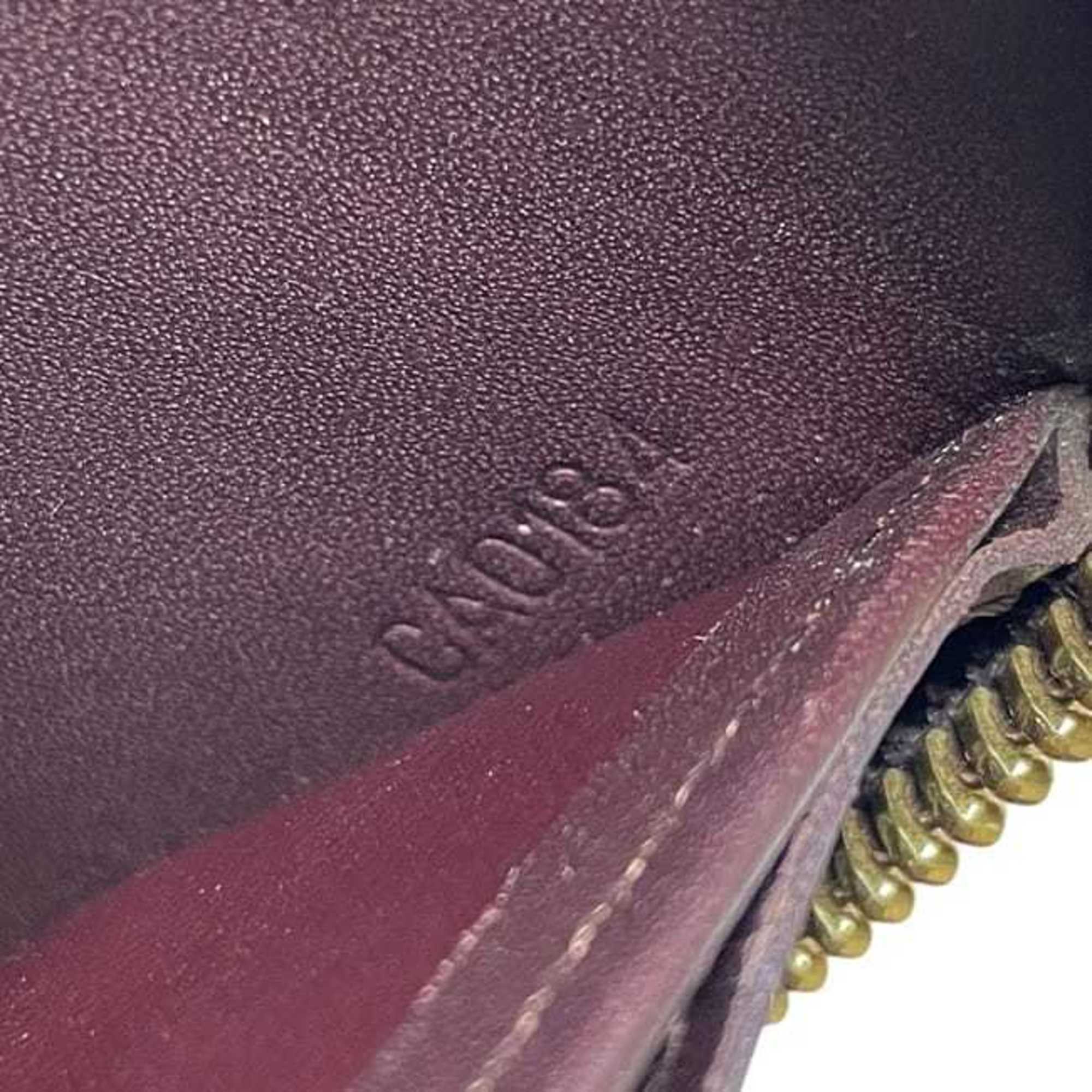 Louis Vuitton Amarante Wine Monogram Vernis Long Wallet (Bi-Fold) (Pre-Owned)