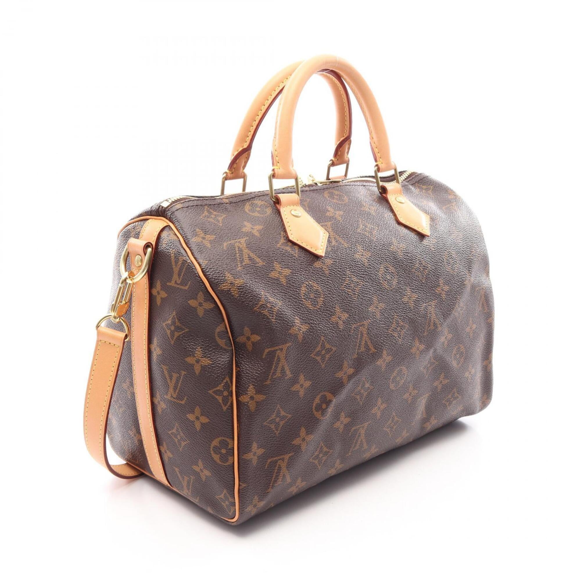 Louis Vuitton Brown Pvc Leather Handbag (Pre-Owned)