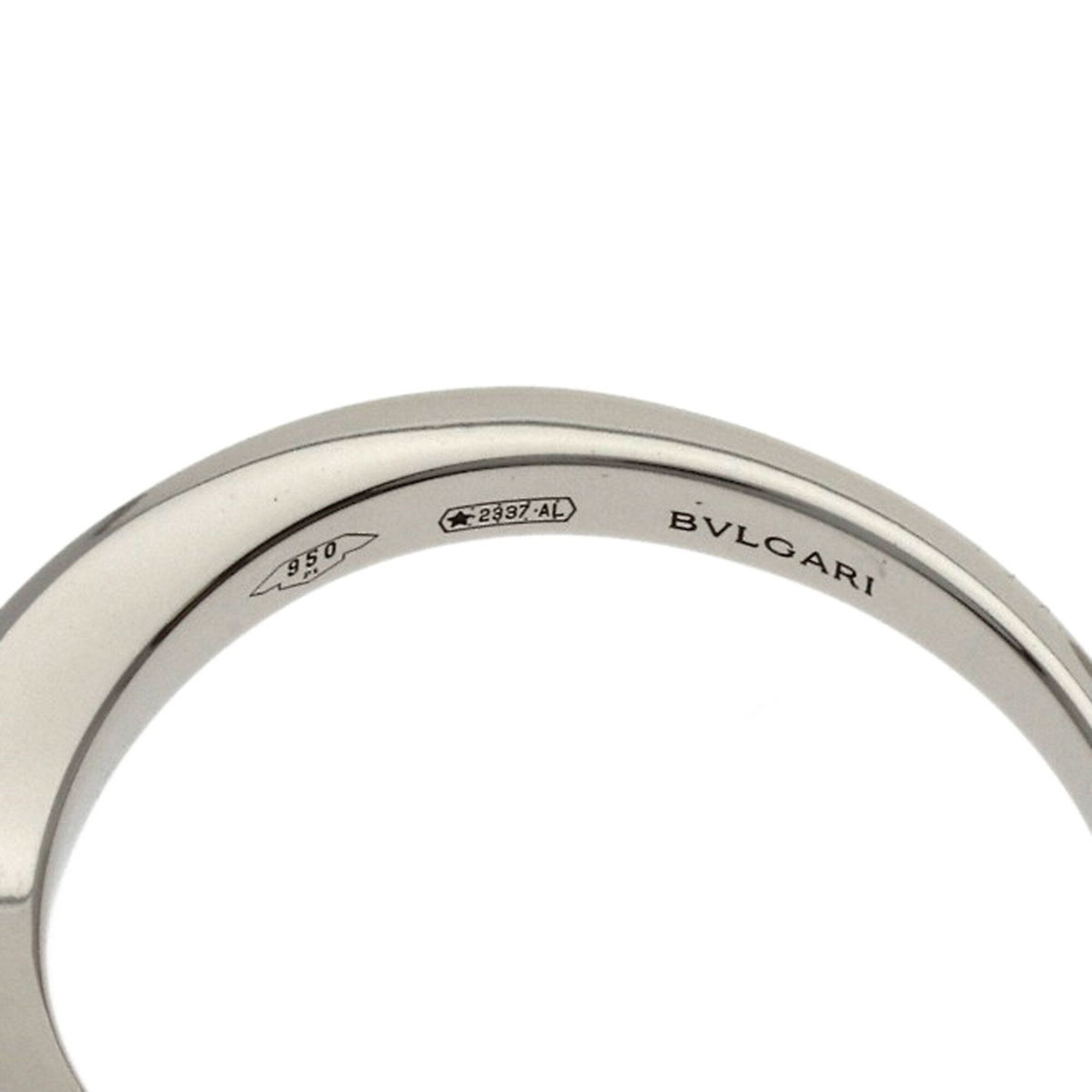 Bvlgari Platinum 950 Band Ring (Pre-Owned)