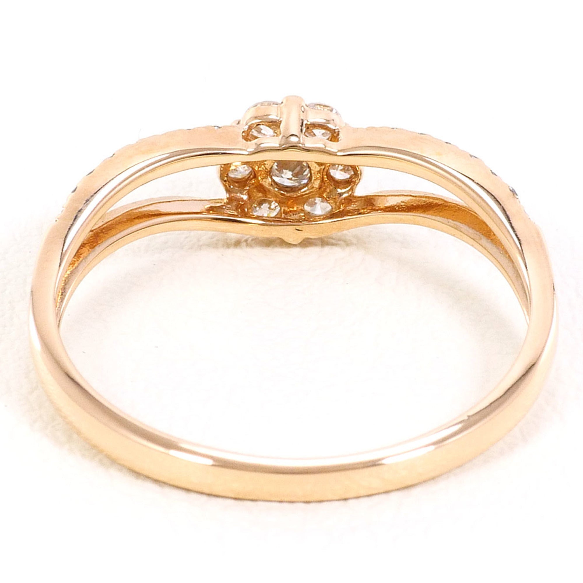 Unbranded Pink Gold Pink Gold (10K) Band Ring (Pre-Owned)