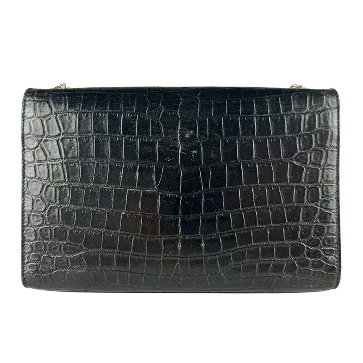 Saint Laurent Black Leather Shoulder Bag (Pre-Owned)