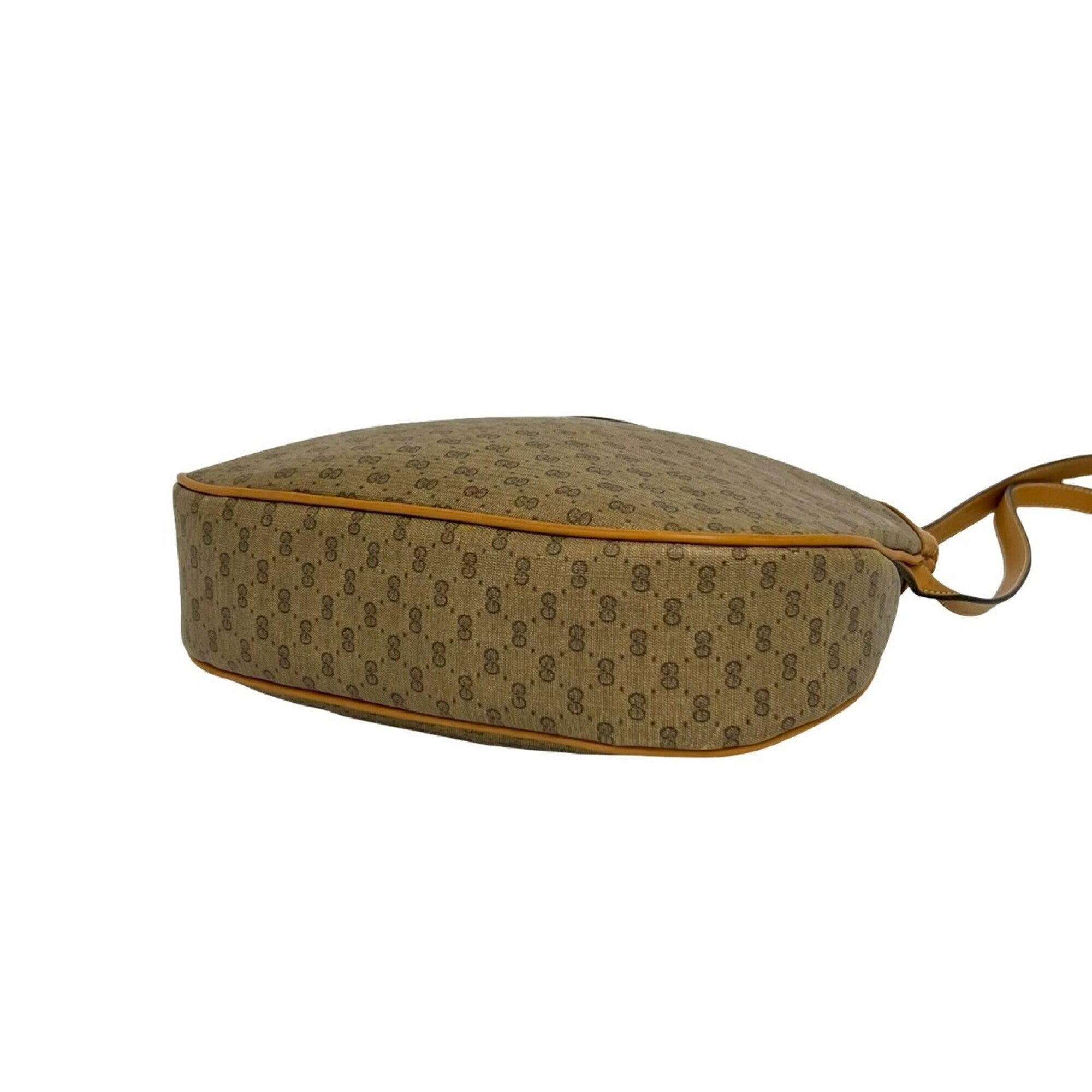 Gucci Brown Pvc Leather Pochette Shoulder Bag (Pre-Owned)