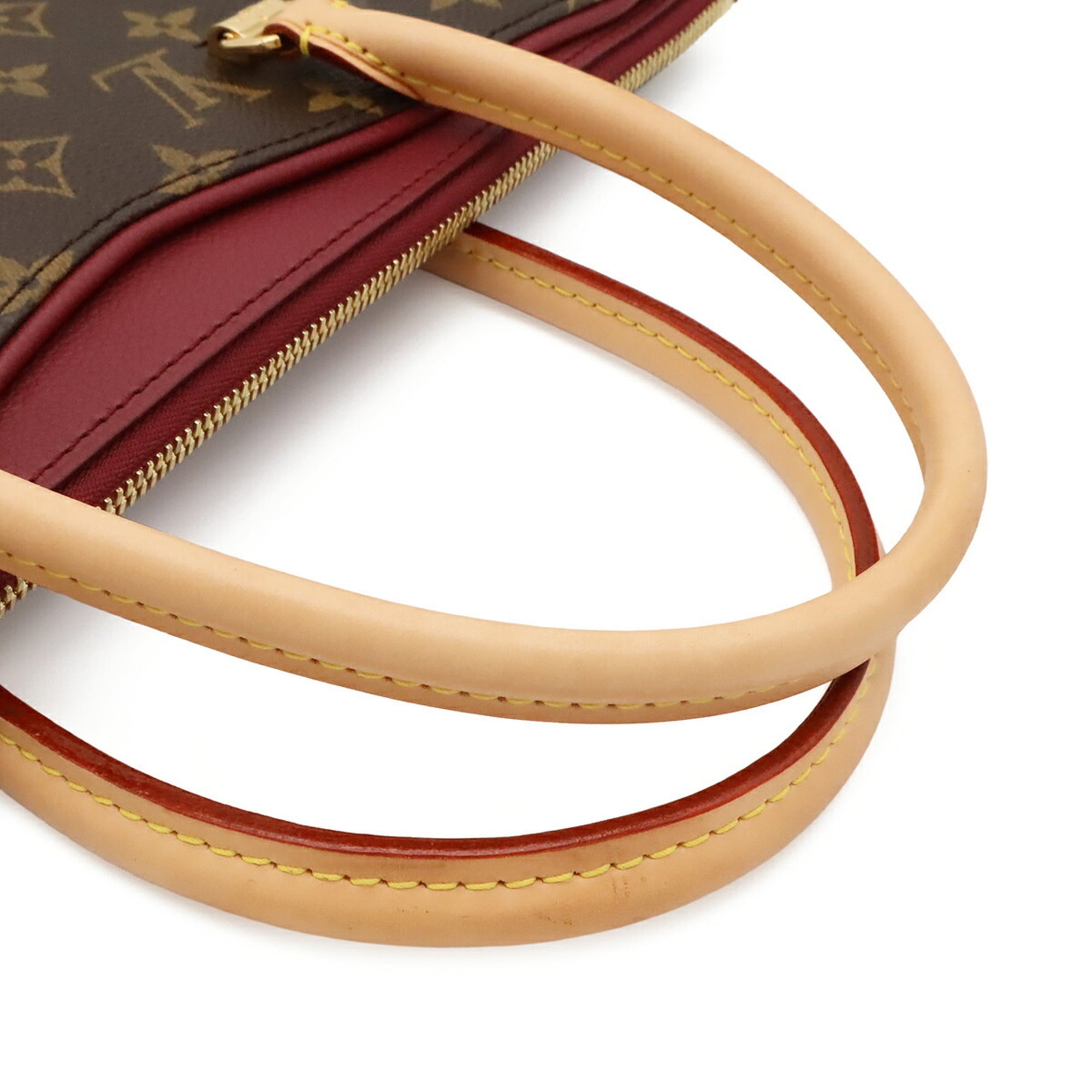 Louis Vuitton Aurore Purple Monogram Handbag Tote Bag (Pre-Owned)