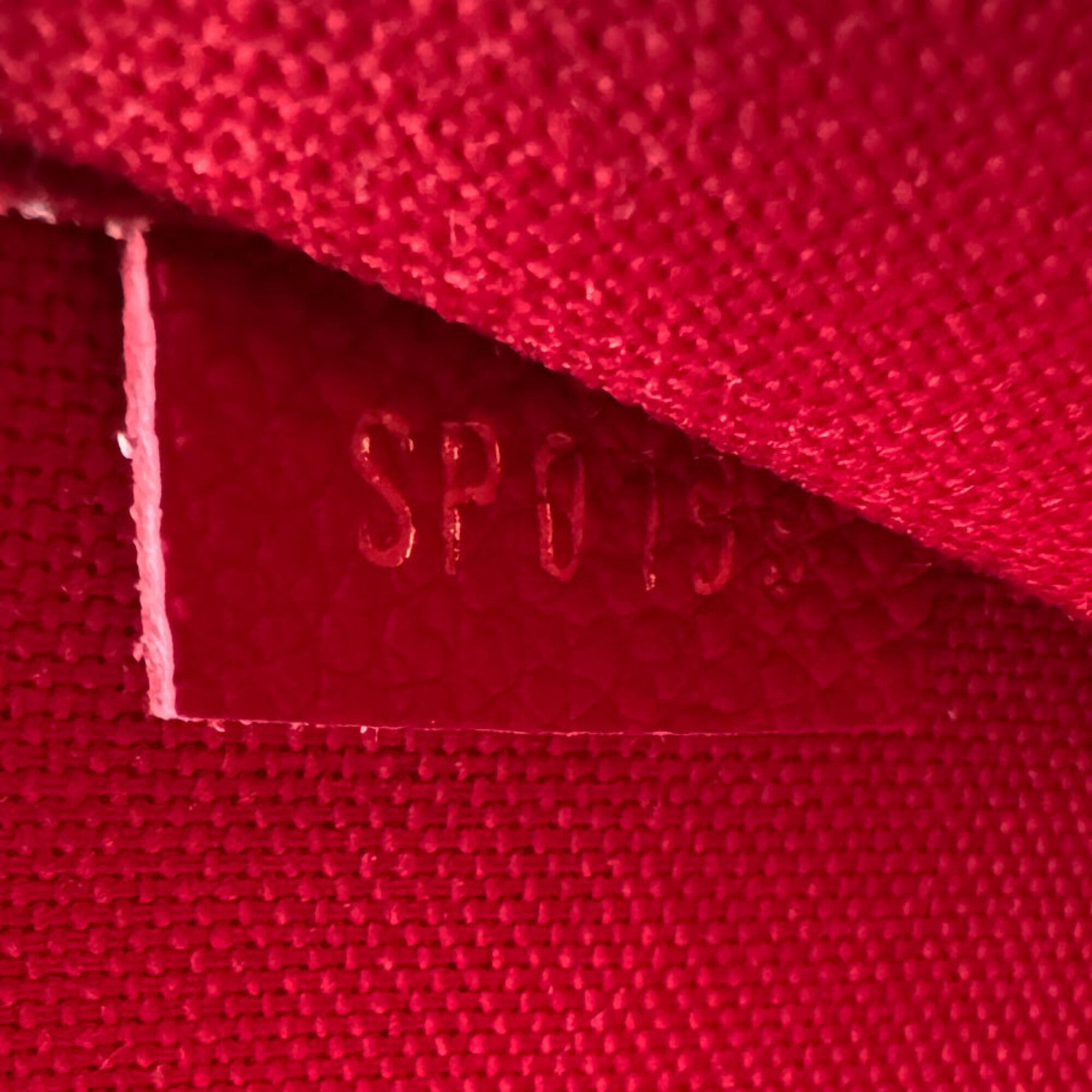 Louis Vuitton Red Color Monogram Empreinte Pochette Shoulder Bag (Pre-Owned)