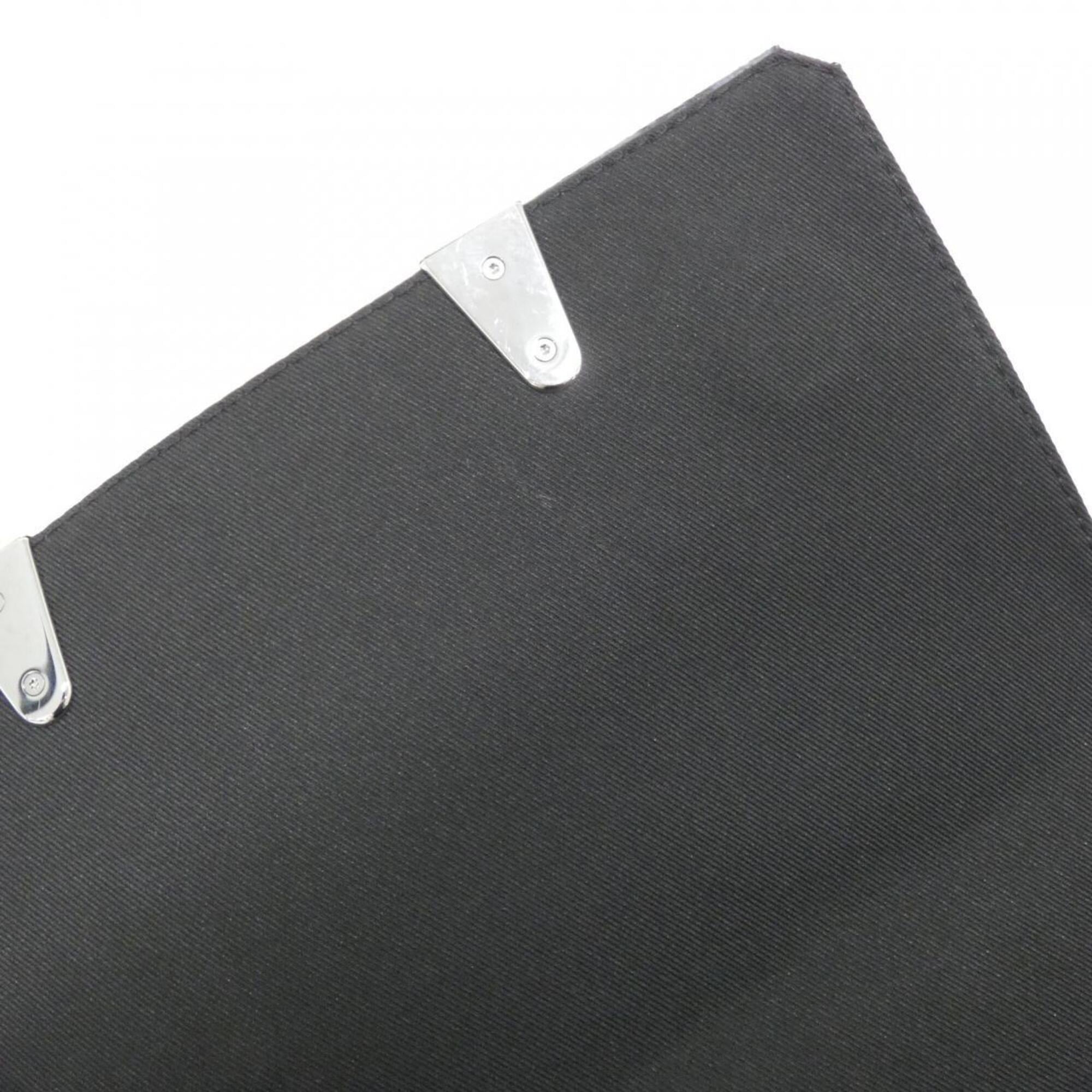 Louis Vuitton Black Noir Coated Canvas Shoulder Bag (Pre-Owned)