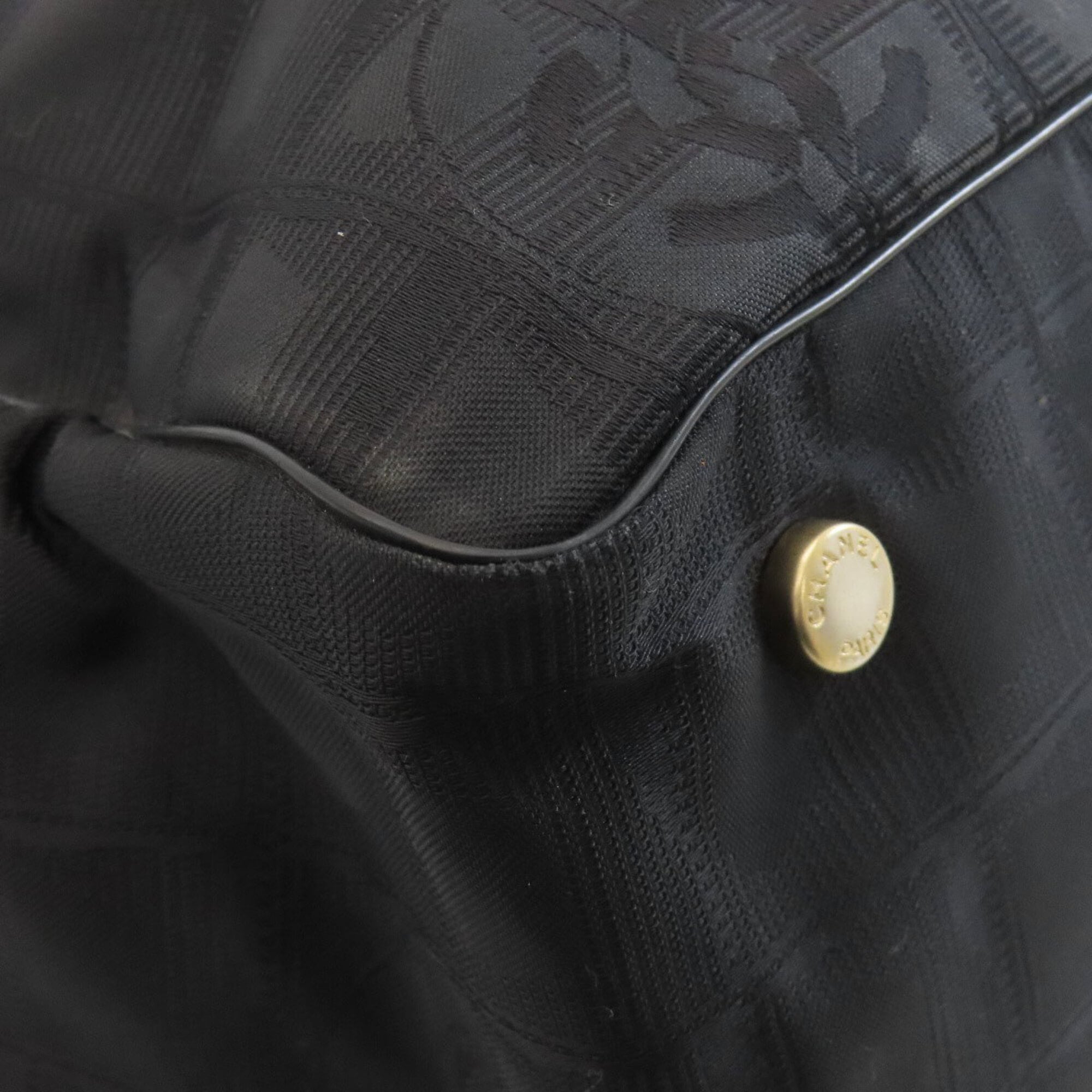 Chanel Black Nylon Tote Bag (Pre-Owned)