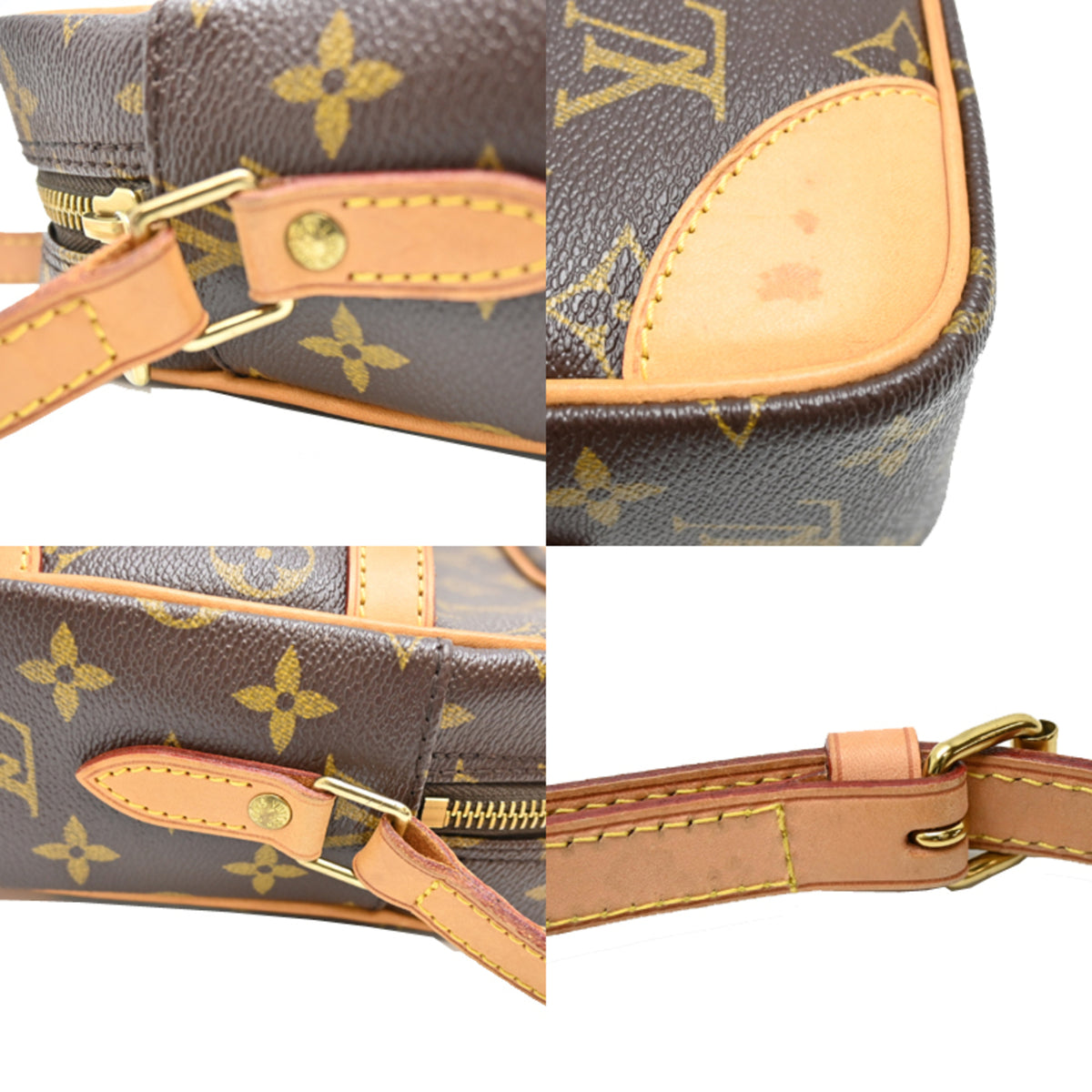 Louis Vuitton Brown Monogram Shoulder Bag (Pre-Owned)