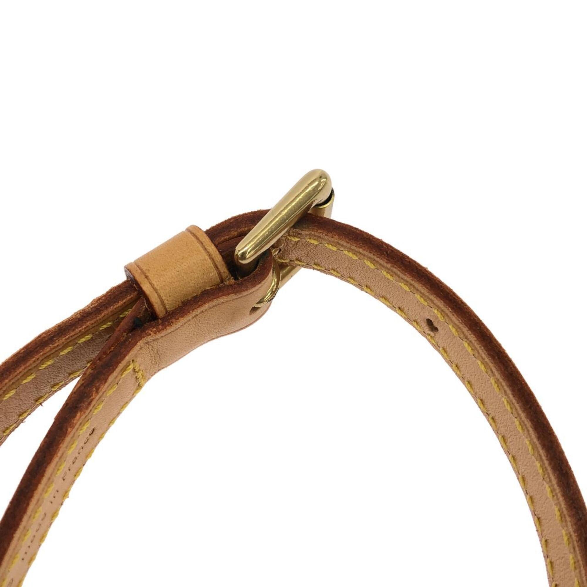 Louis Vuitton Marron Coated Canvas Handbag (Pre-Owned)