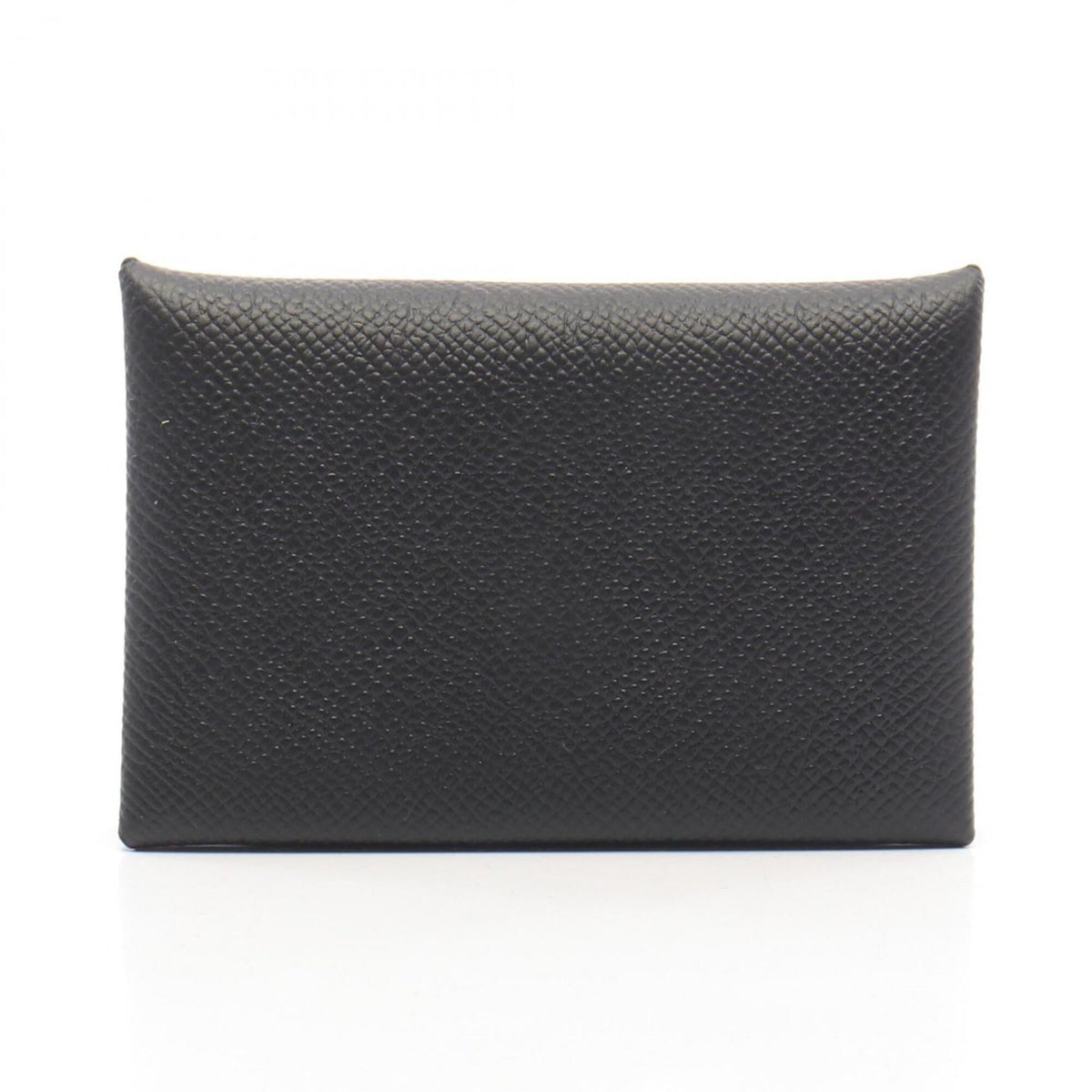 Hermes Black Epsom Leather Coin Purse/Coin Case (Pre-Owned)