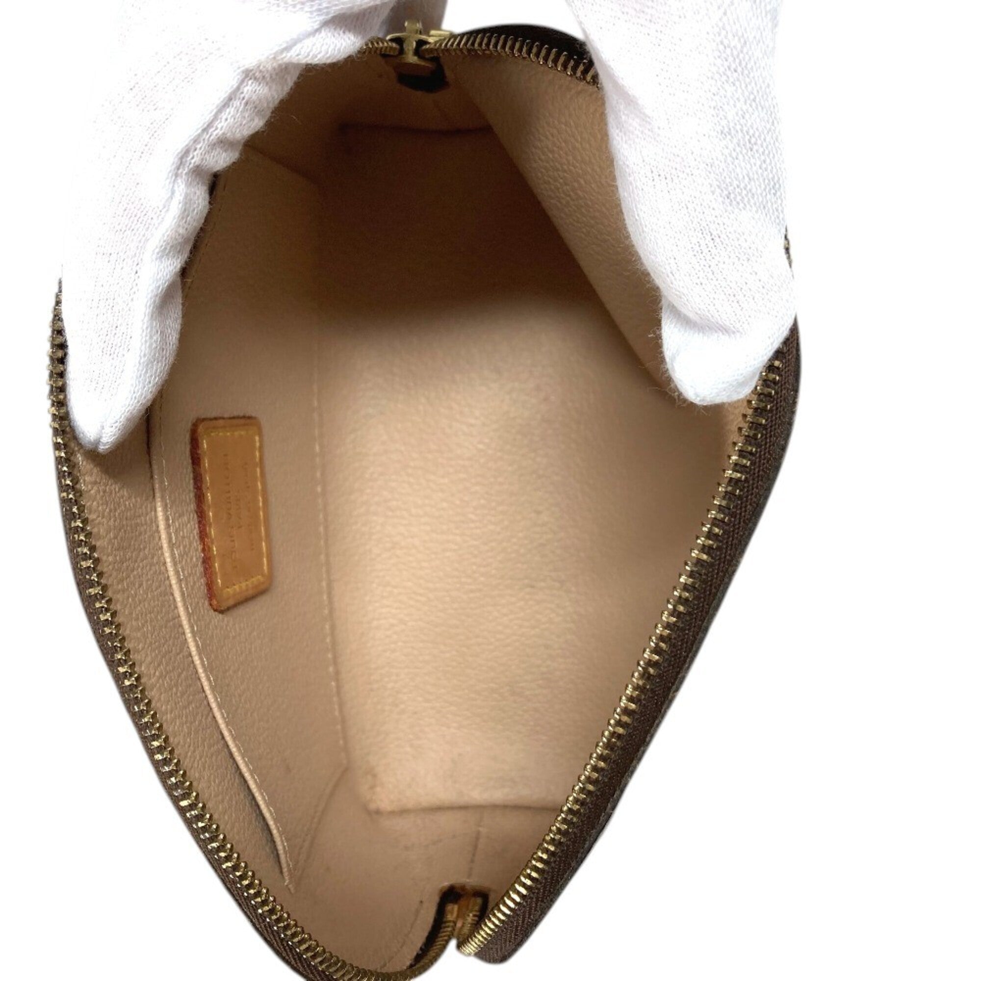 Louis Vuitton Monogram Brown Monogram Pouch (Pre-Owned)