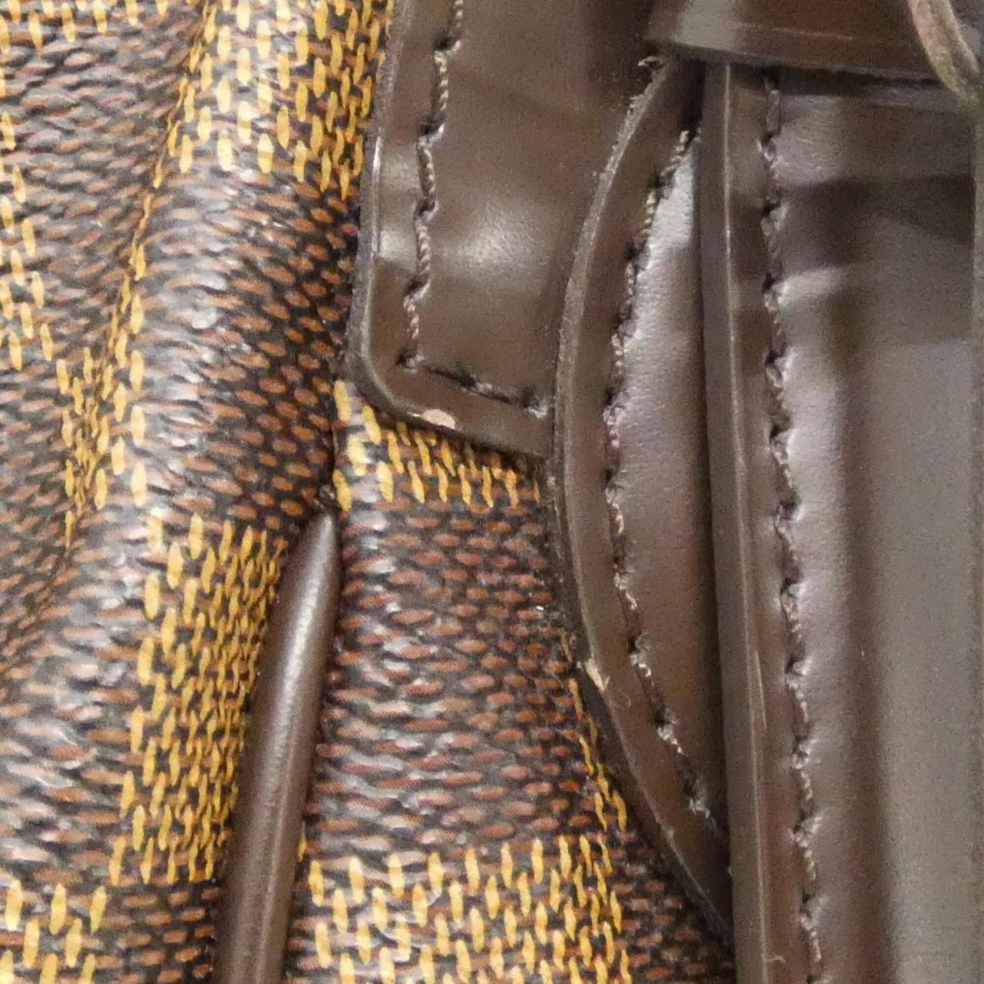 Louis Vuitton Ebene Coated Canvas Shoulder Bag (Pre-Owned)