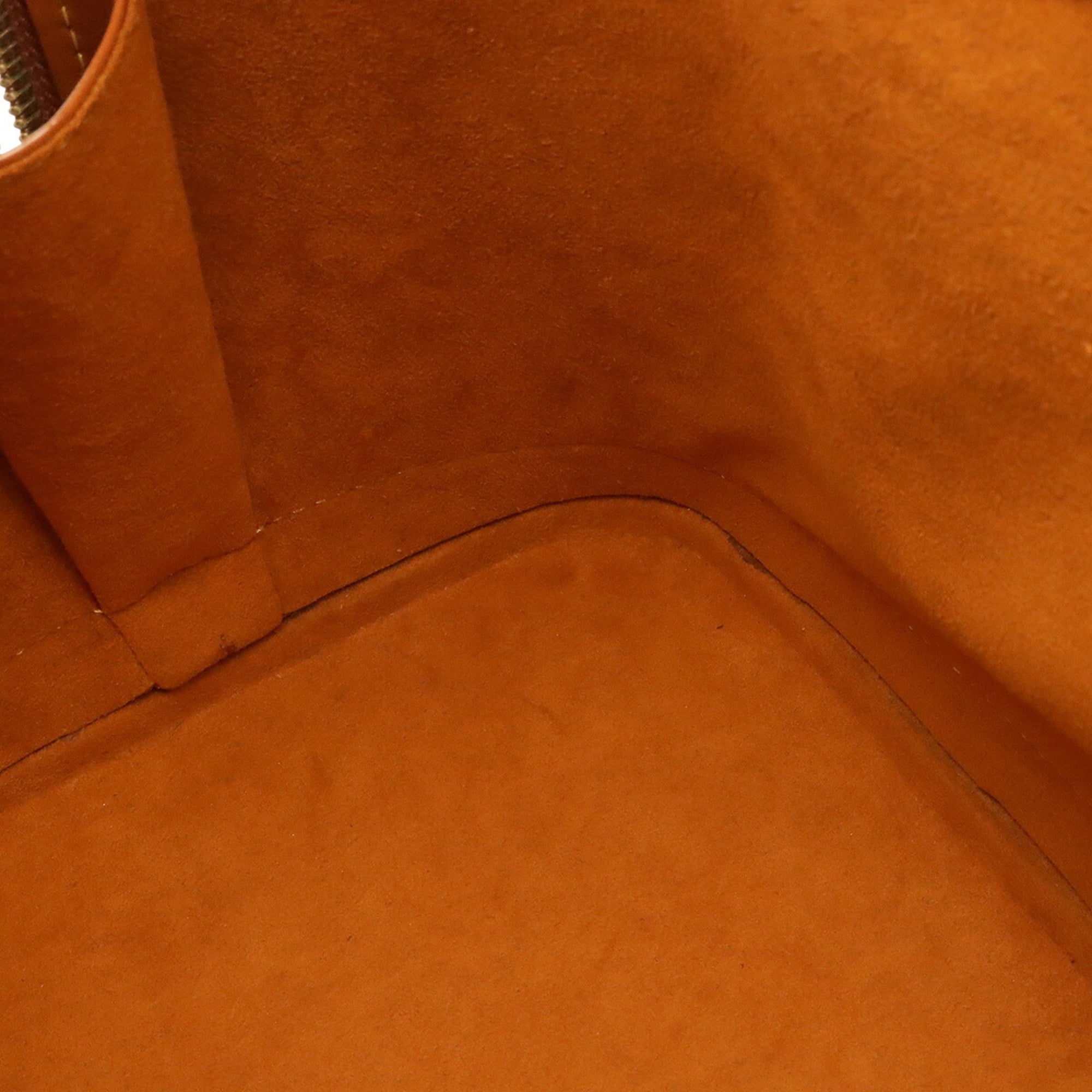 Louis Vuitton Brown Camel Gold Cipango Epi Leather Handbag (Pre-Owned)