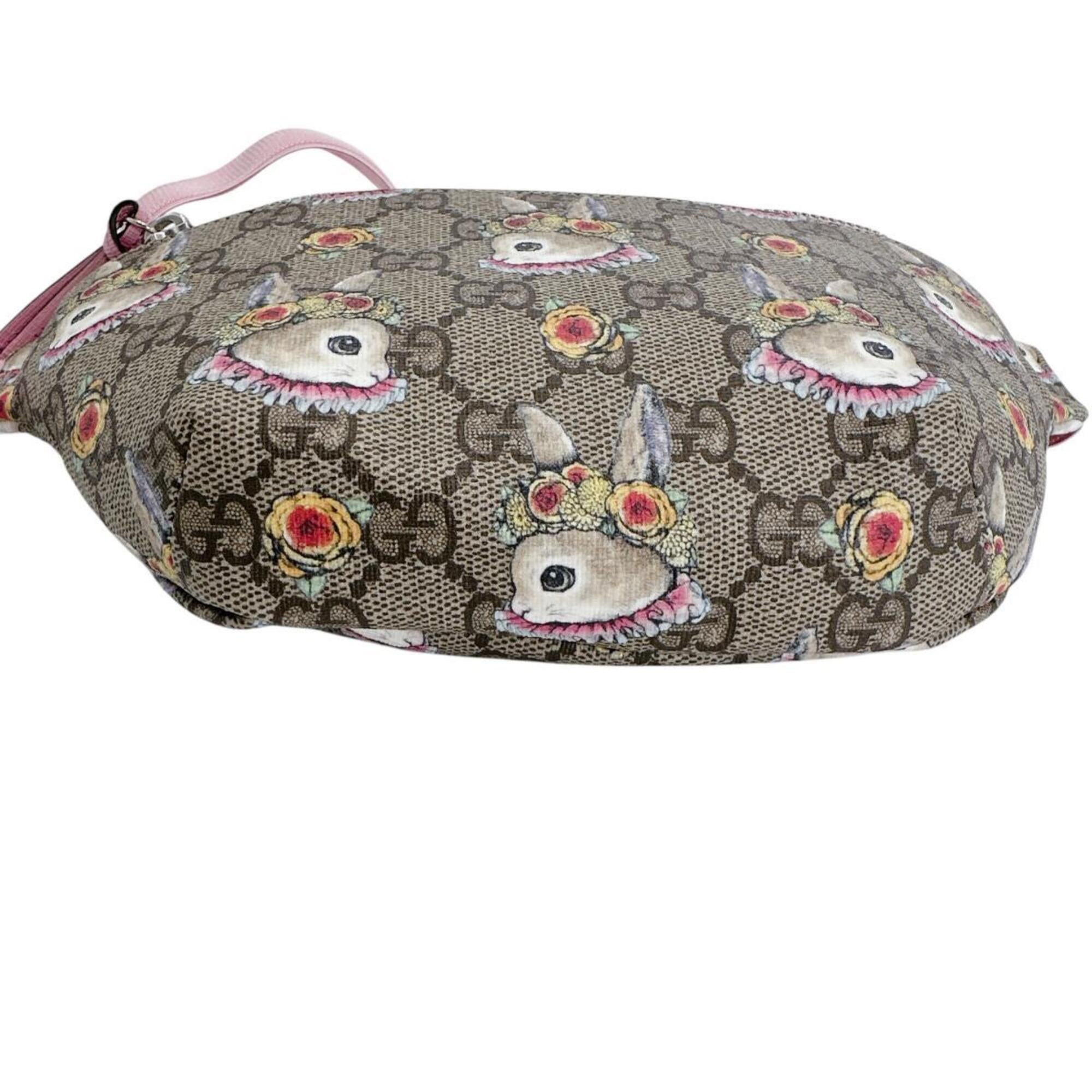 Gucci Beige Gg Supreme Fanny Pack (Pre-Owned)