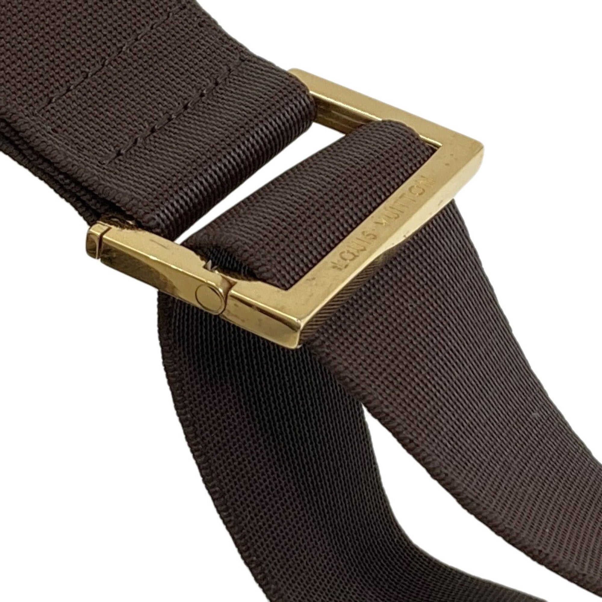 Louis Vuitton Damier Canvas Ebene Damier Canvas Sling Bag (Pre-Owned)