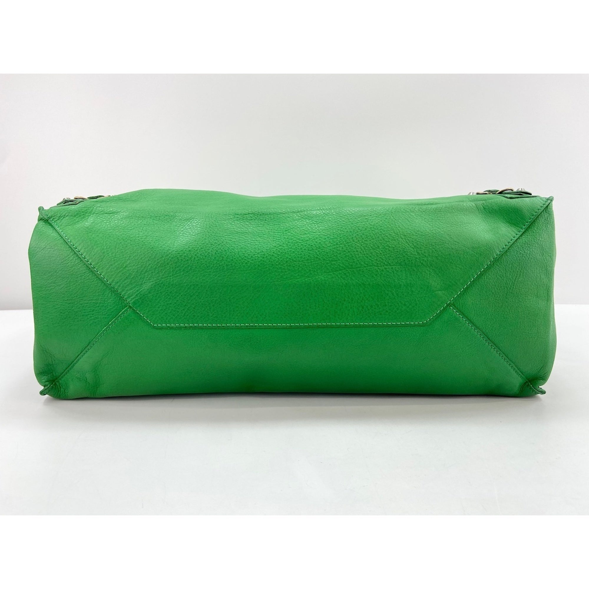 Balenciaga Green Paper Shoulder Bag (Pre-Owned)