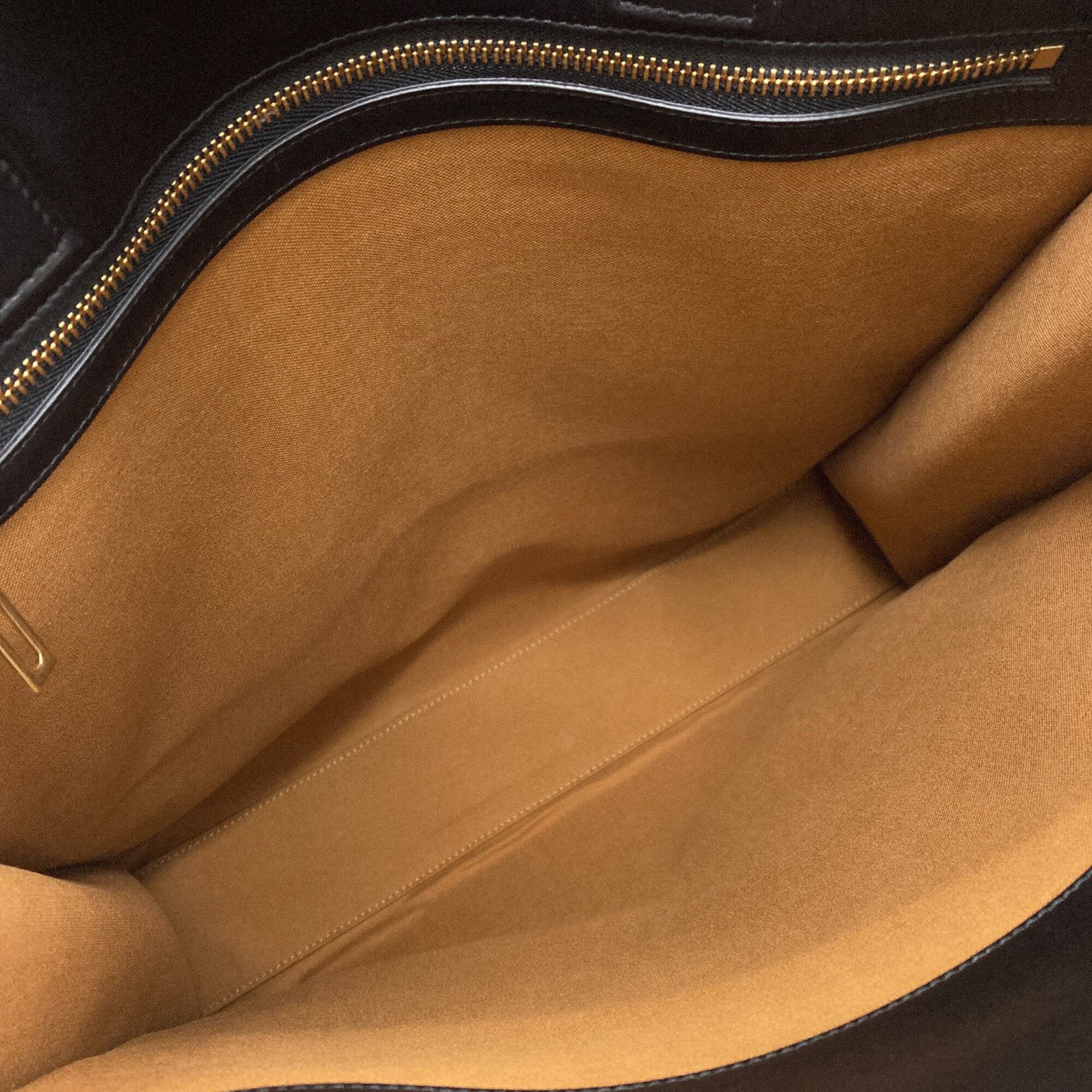 Celine Black Brown Pvc Tote Bag (Pre-Owned)