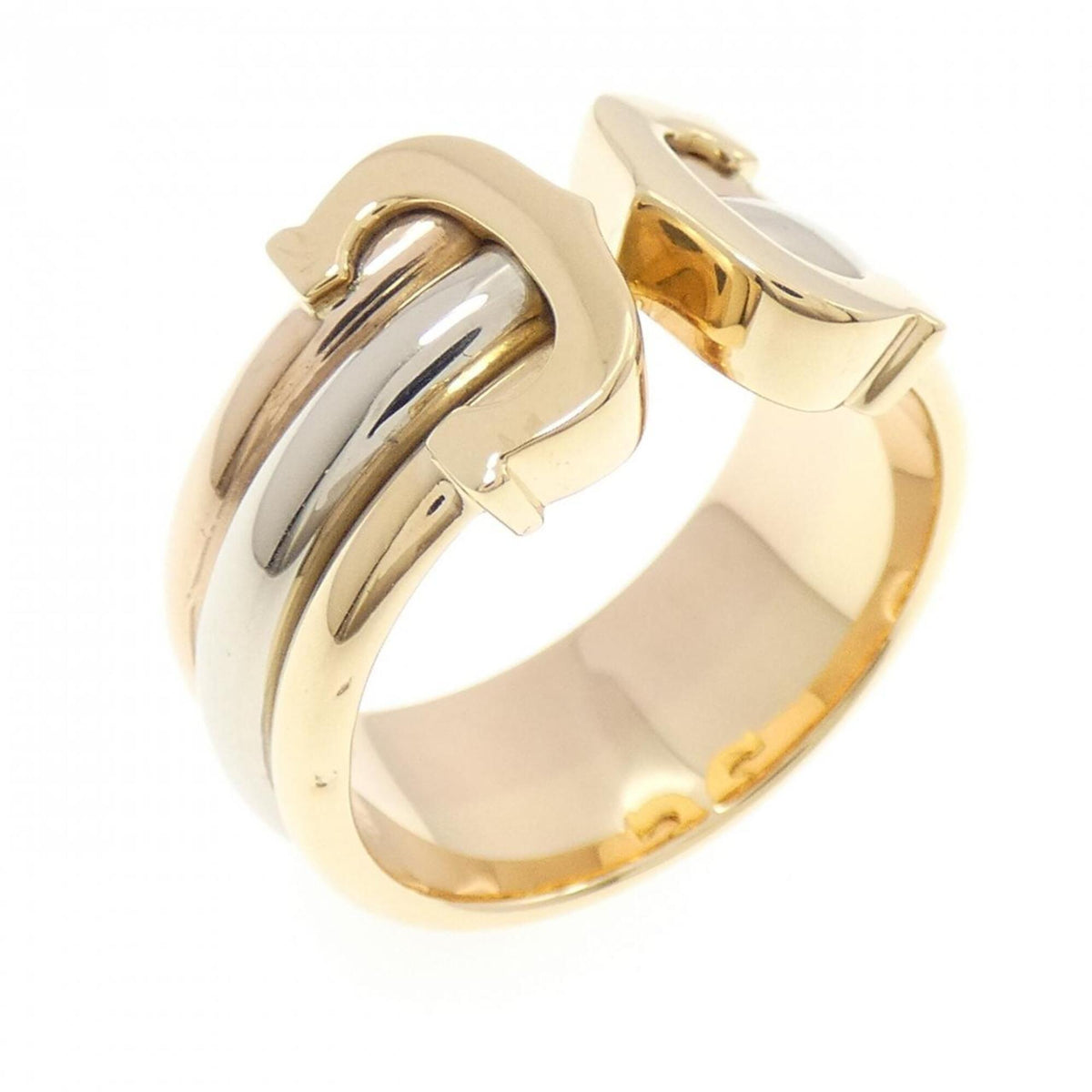 Cartier Yellow Gold (18K) Pink Gold (18K) White Gold (18K) Band Ring (Pre-Owned)