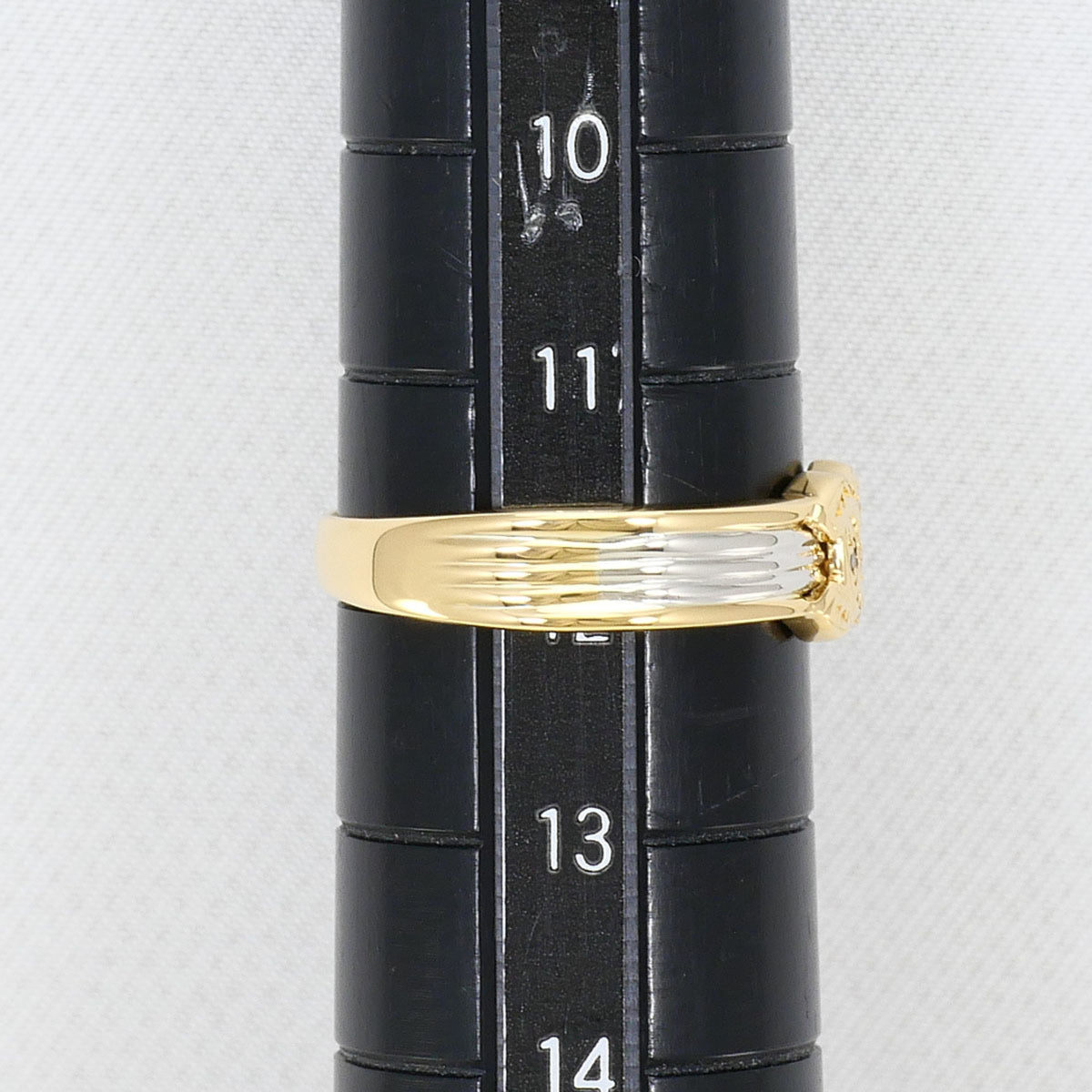 Unbranded Platinum Yellow Gold Yellow Gold (18K) Platinum 900 Band Ring (Pre-Owned)