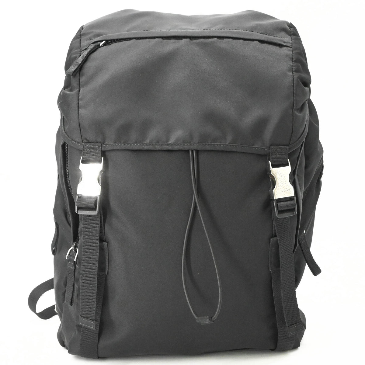 Prada Black Nylon Backpack (Pre-Owned)