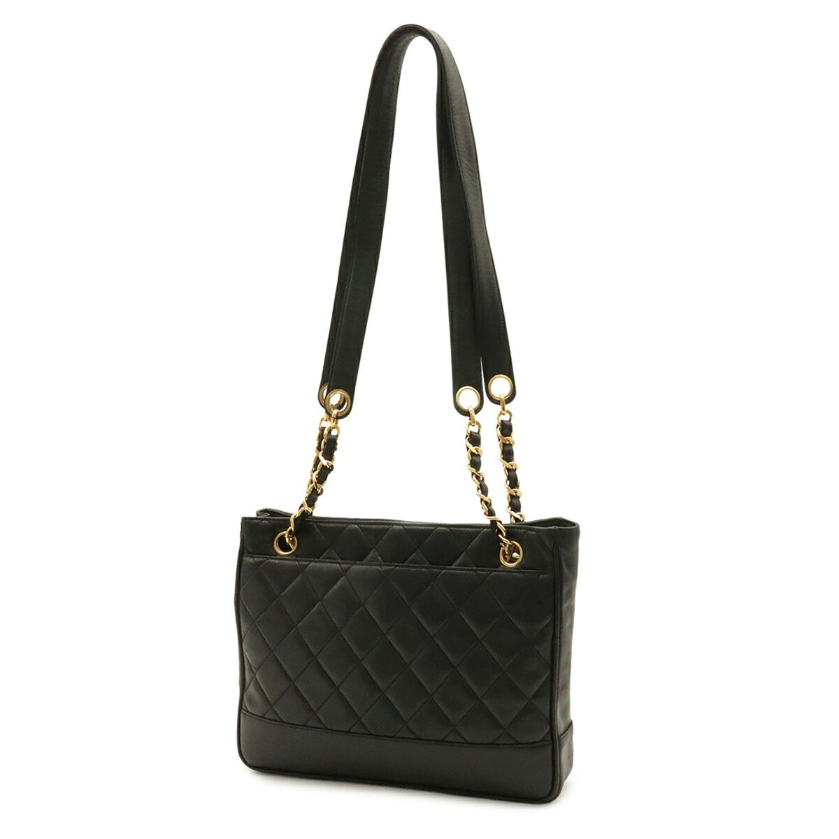 Chanel Black Shoulder Bag Tote Bag (Pre-Owned)