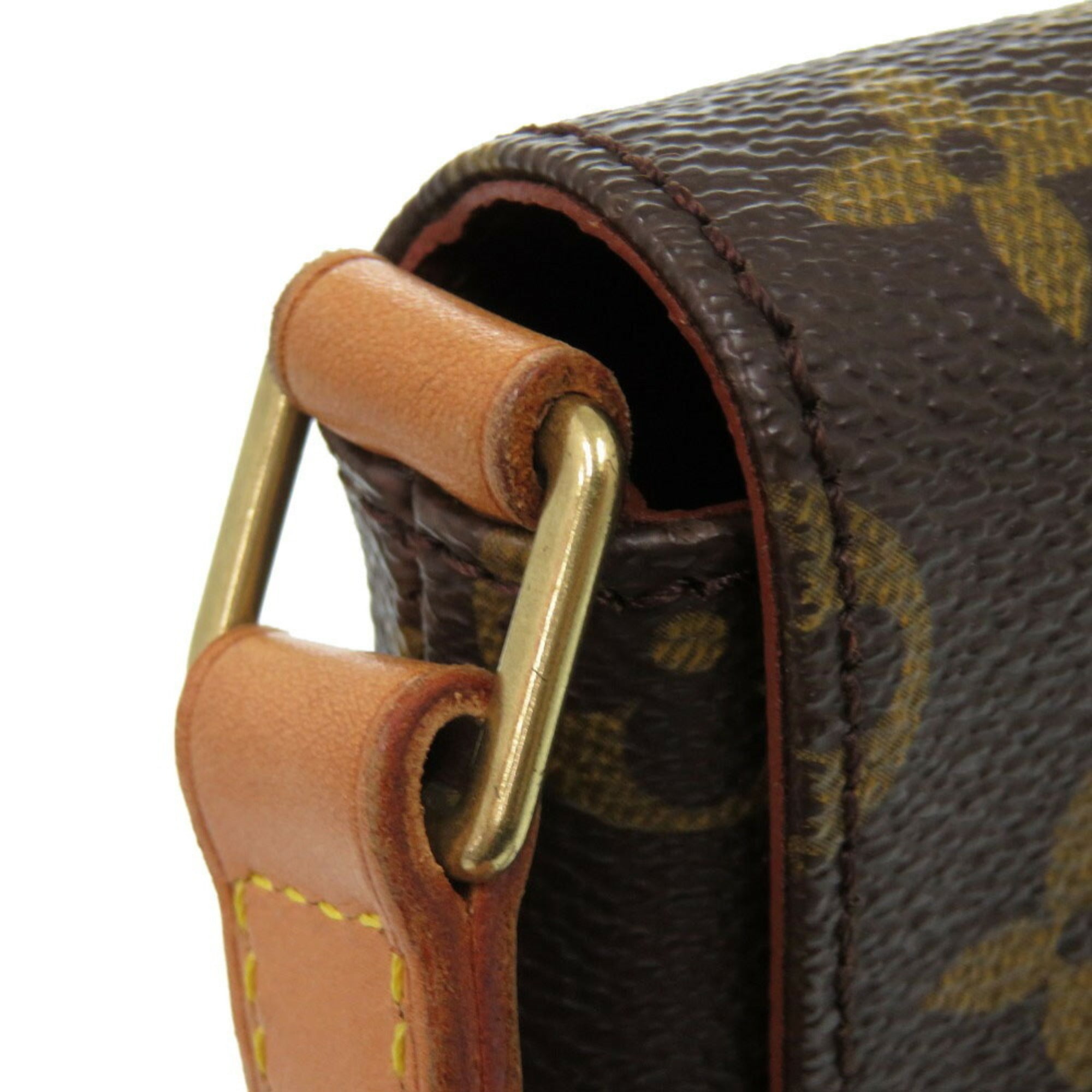 Louis Vuitton Brown Monogram Shoulder Bag (Pre-Owned)