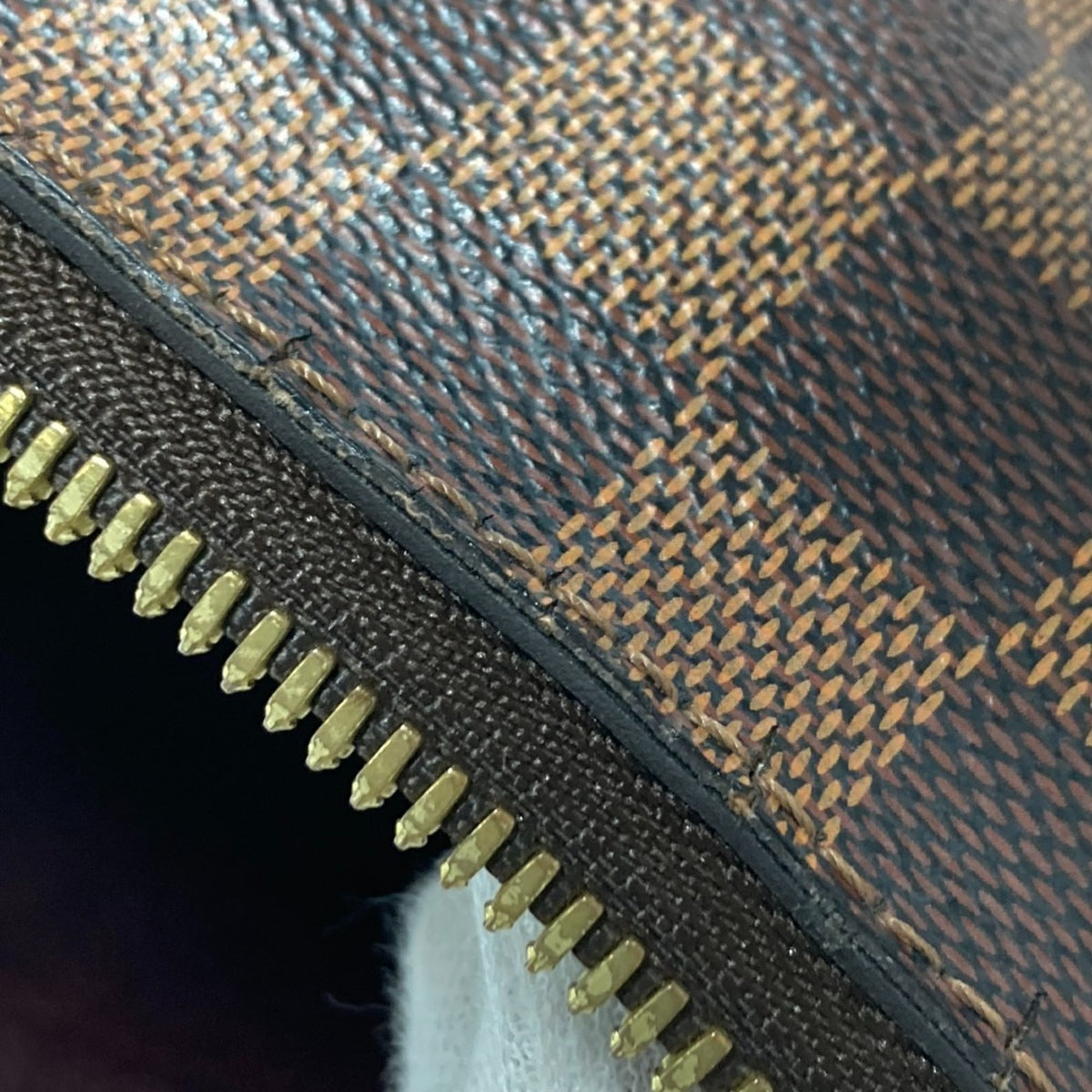 Louis Vuitton Brown Damier Canvas Damier Canvas Shoulder Bag (Pre-Owned)