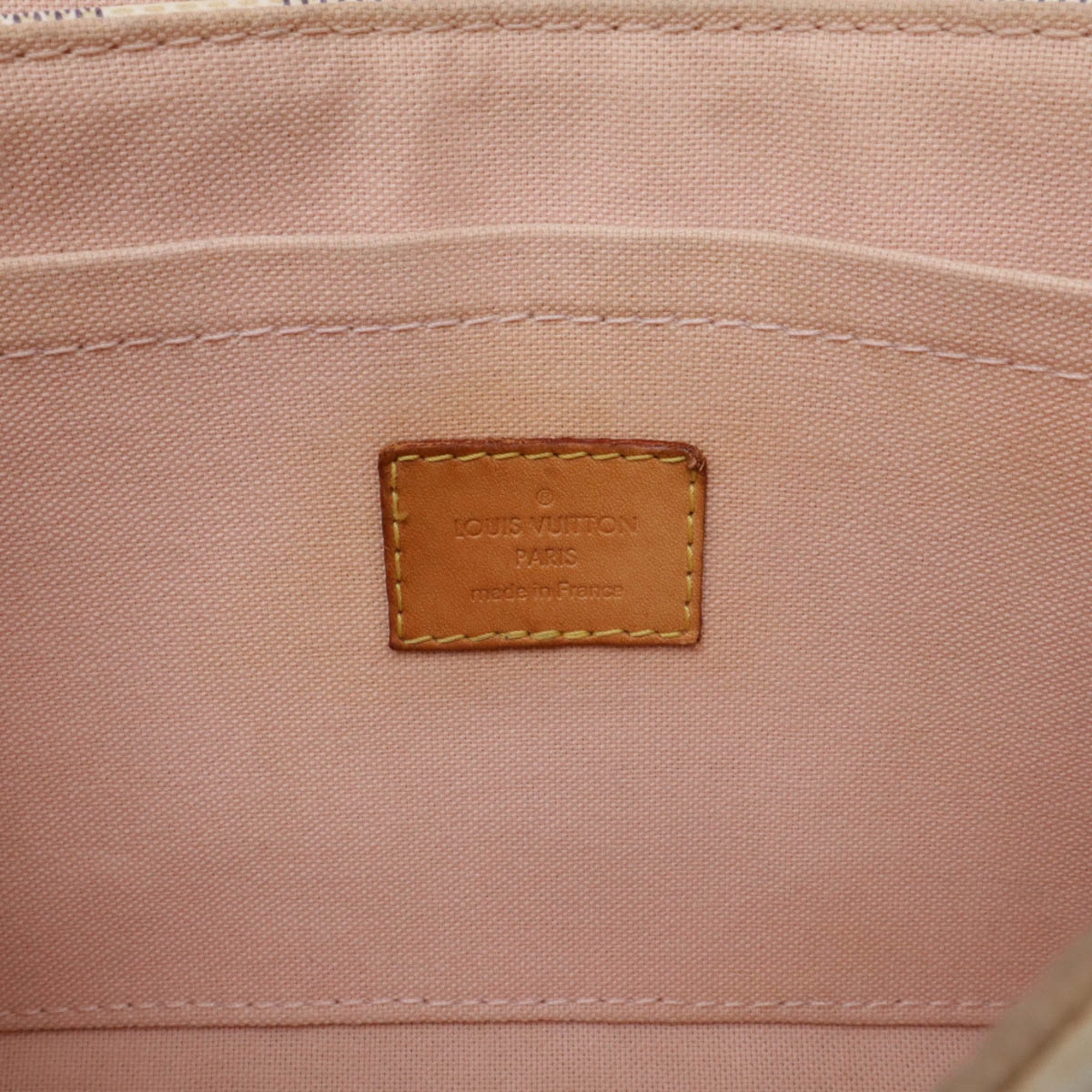 Louis Vuitton Ivory Pvc Handbag Shoulder Bag (Pre-Owned)