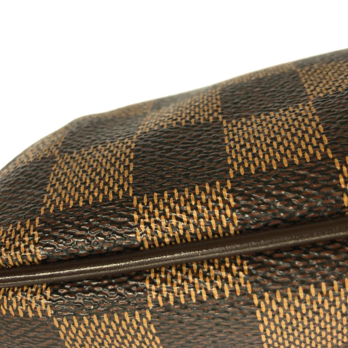 Louis Vuitton Brown Coated Canvas Shoulder Bag (Pre-Owned)
