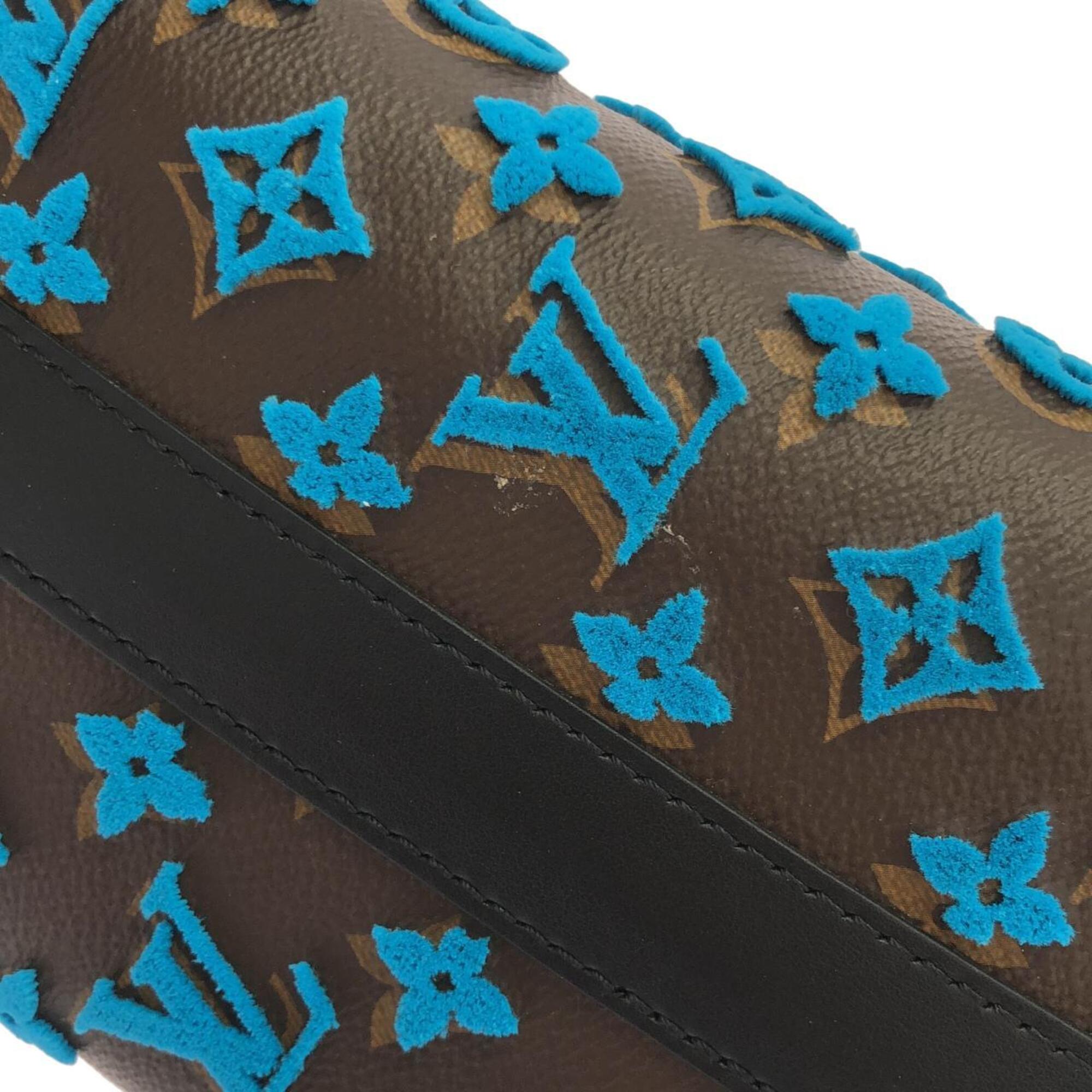 Louis Vuitton Marron Turquoise Coated Canvas Shoulder Bag (Pre-Owned)