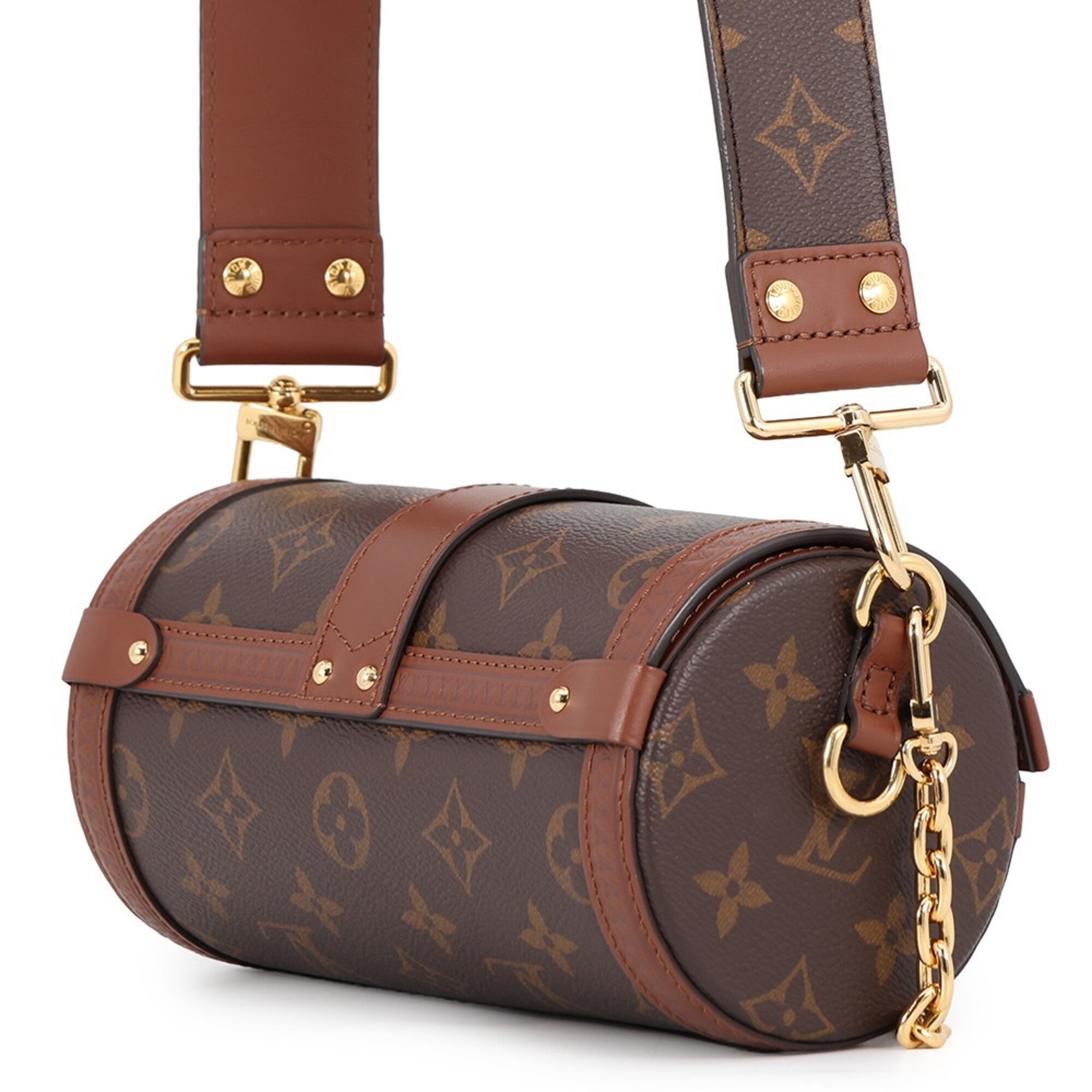 Louis Vuitton Brown Monogram Shoulder Bag (Pre-Owned)
