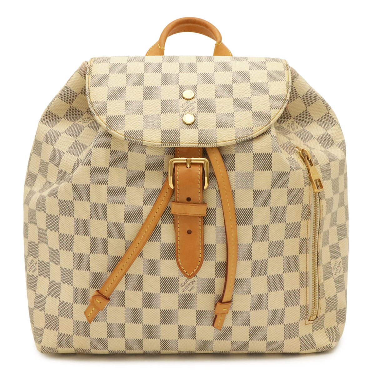 Louis Vuitton Damier Azur Ivory Damier Azur Backpack (Pre-Owned)