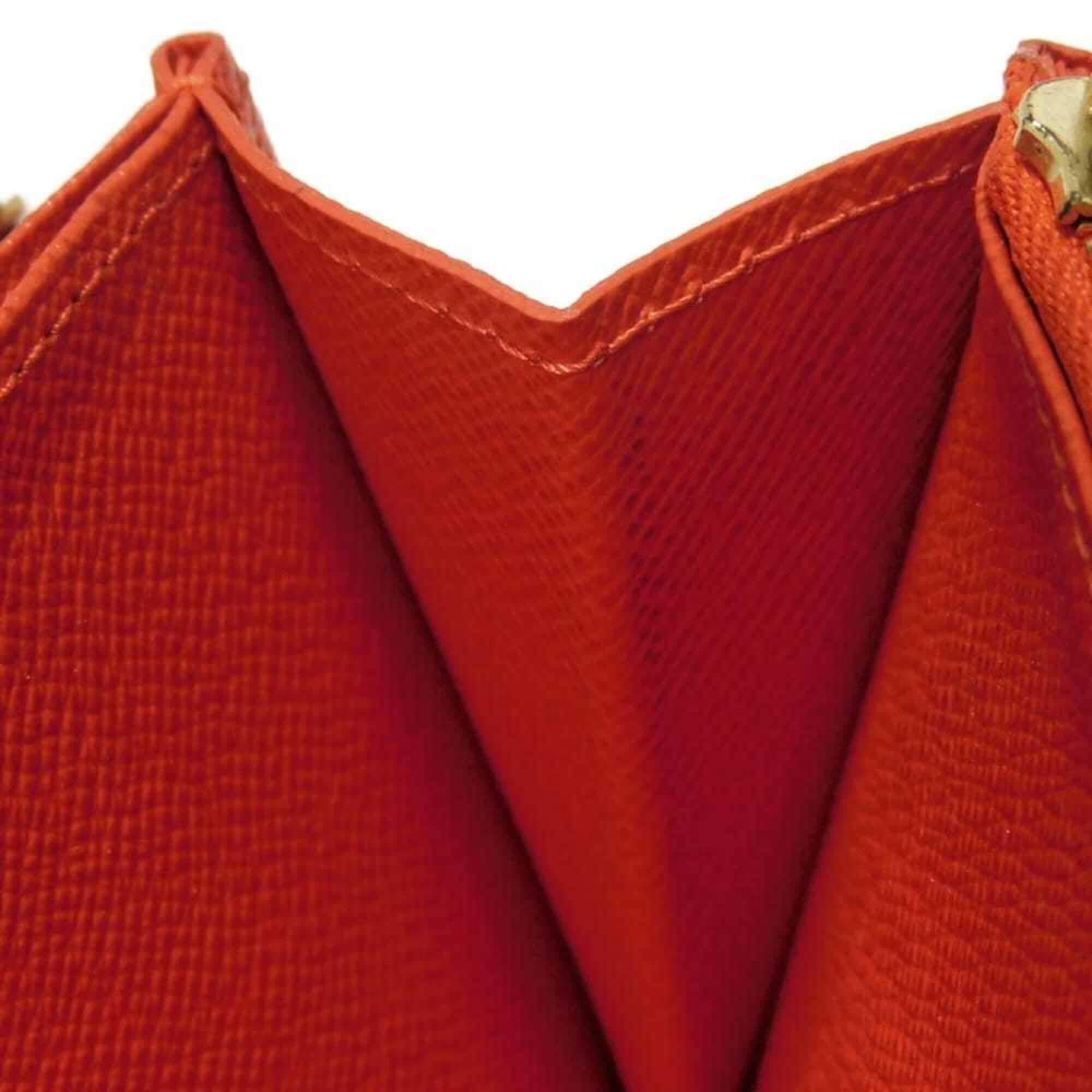 Louis Vuitton Brown Cerise Long Wallet (Bi-Fold) (Pre-Owned)